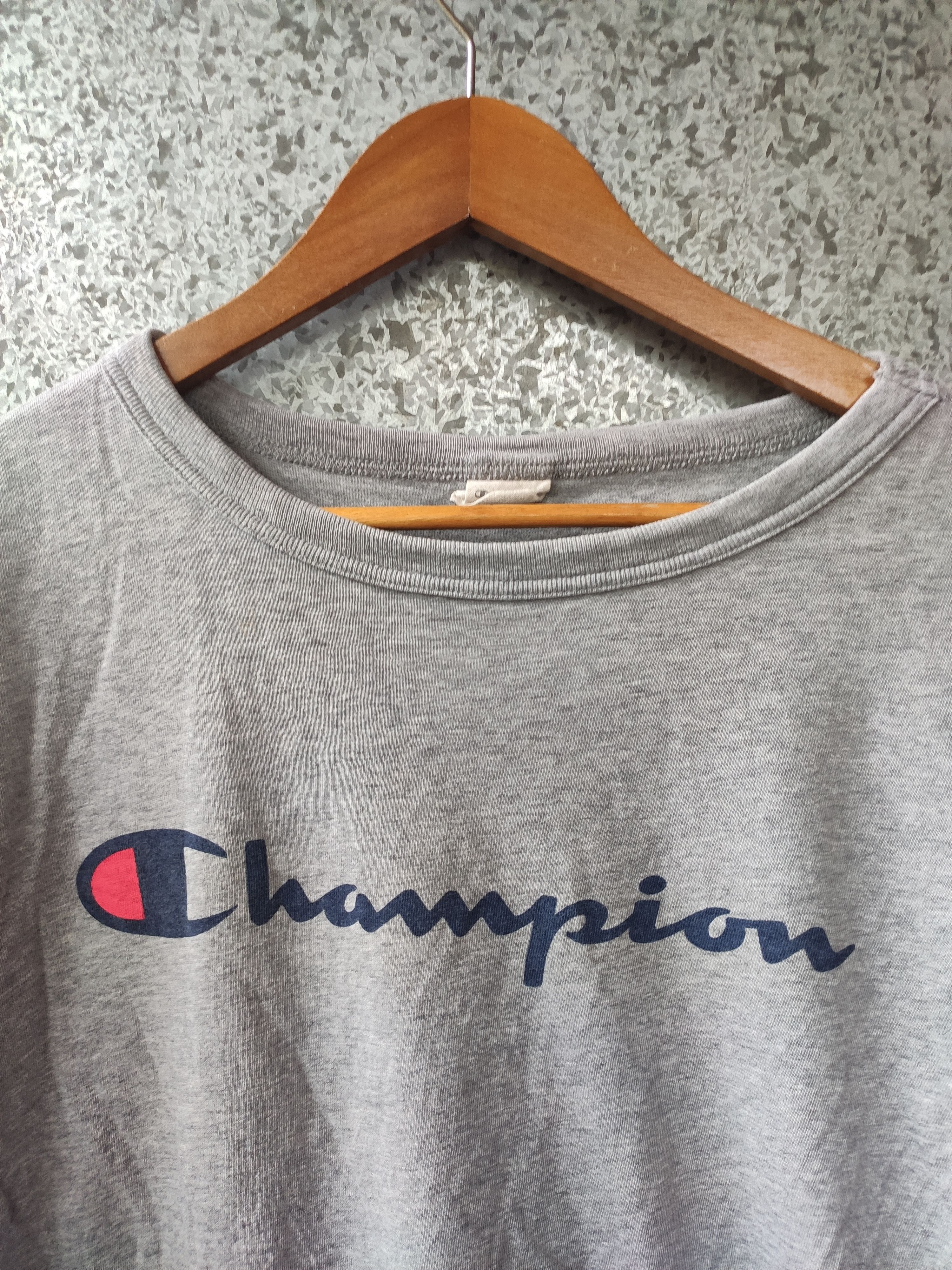 Champion Vintage Champion t shirt spell out Size US M / EU 48-50 / 2 - 2 Thumbnail