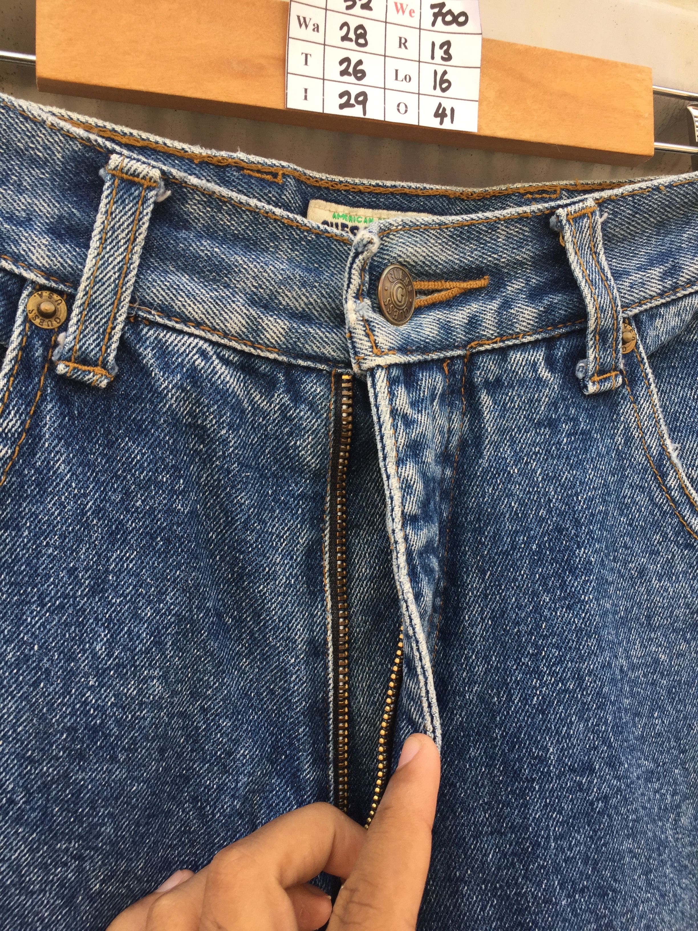 Guess Vintage GUESS Jeans Usa Baggy Denim Blue Size US 28 / EU 44 - 5 Thumbnail