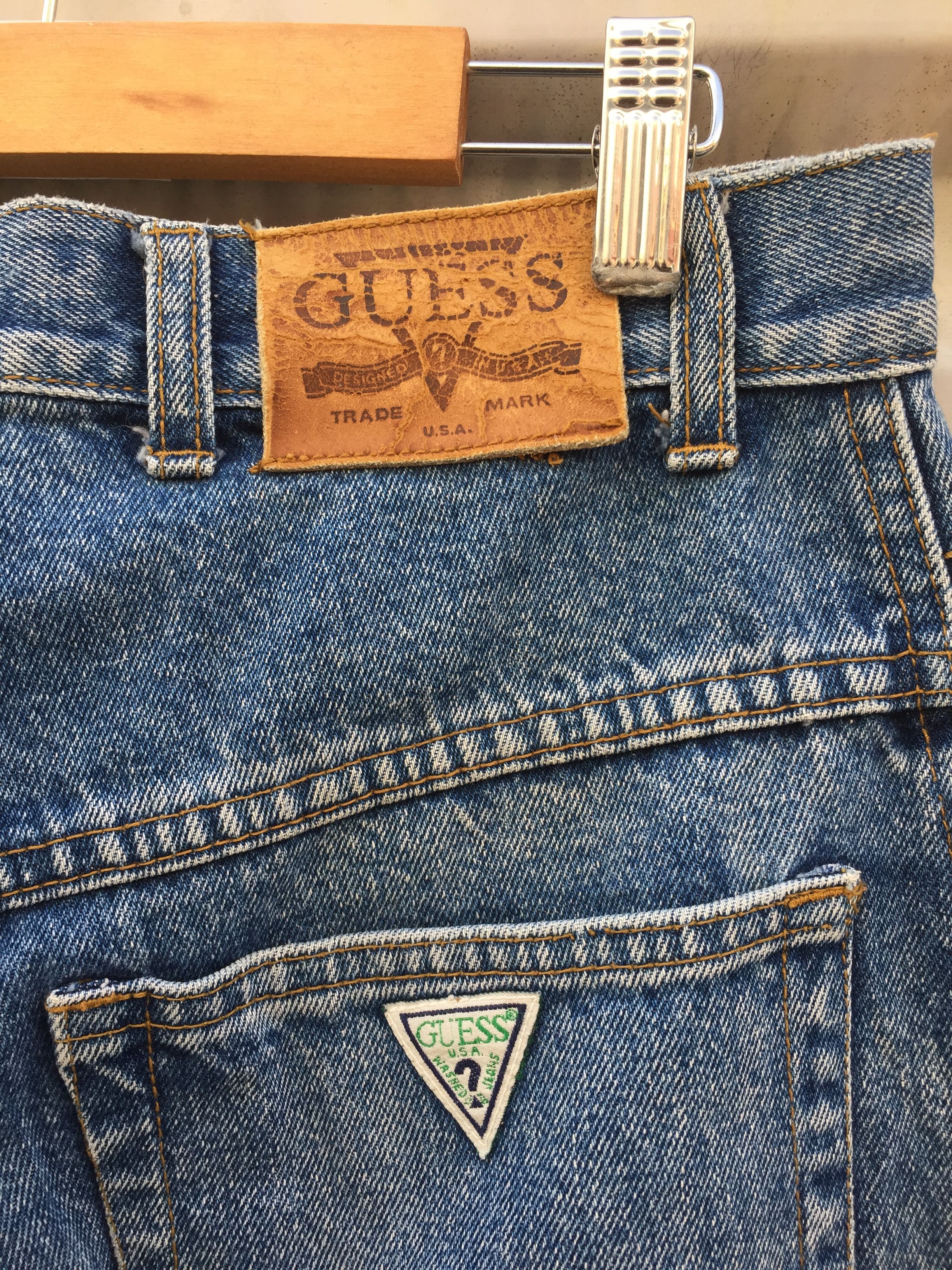 Guess Vintage GUESS Jeans Usa Baggy Denim Blue Size US 28 / EU 44 - 2 Thumbnail