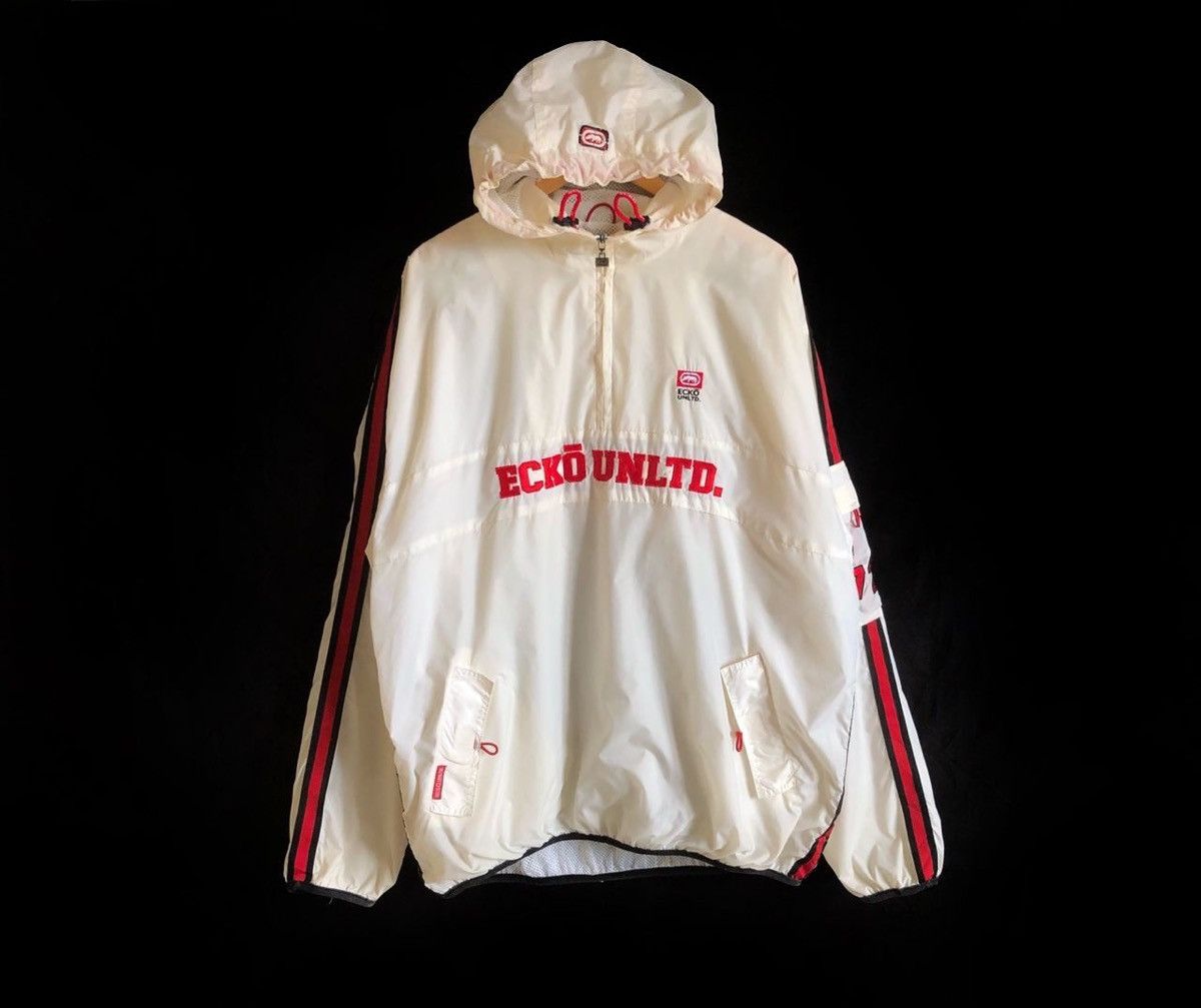 Ecko Unltd. Vintage ECKO UNLTD Anorak Hoodie Jacket Size US L / EU 52-54 / 3 - 1 Thumbnail