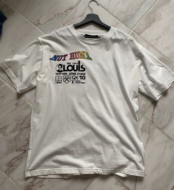 Sell Louis Vuitton x Virgil Abloh 2019 Kansas Winds Printed Tee - White