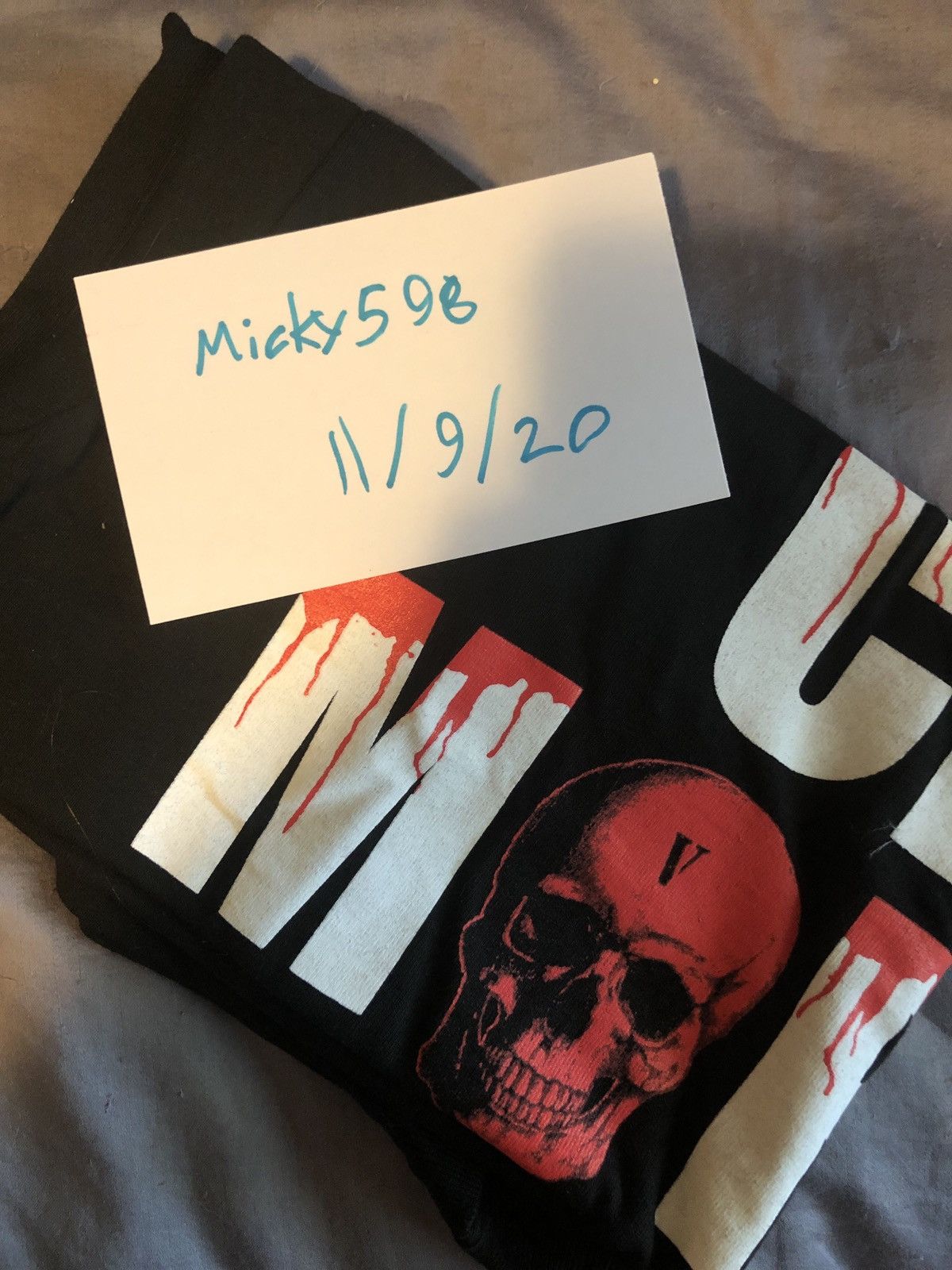 Vlone Vlone x City Morgue Drip tee (black) Size US M / EU 48-50 / 2 - 4 Thumbnail