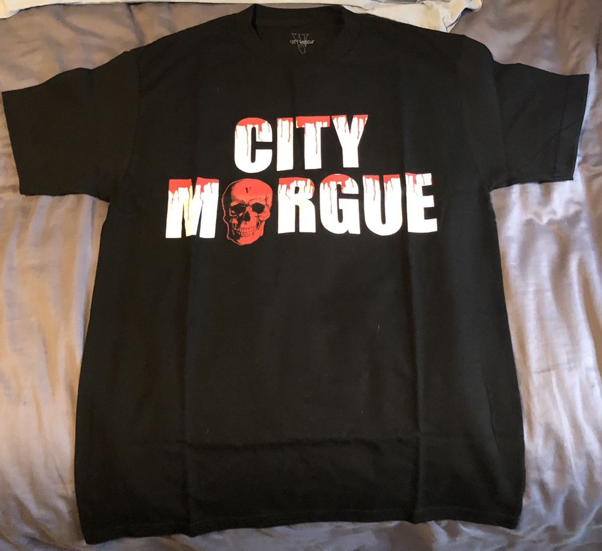 Vlone Vlone x City Morgue Drip tee (black) Size US M / EU 48-50 / 2 - 1 Thumbnail