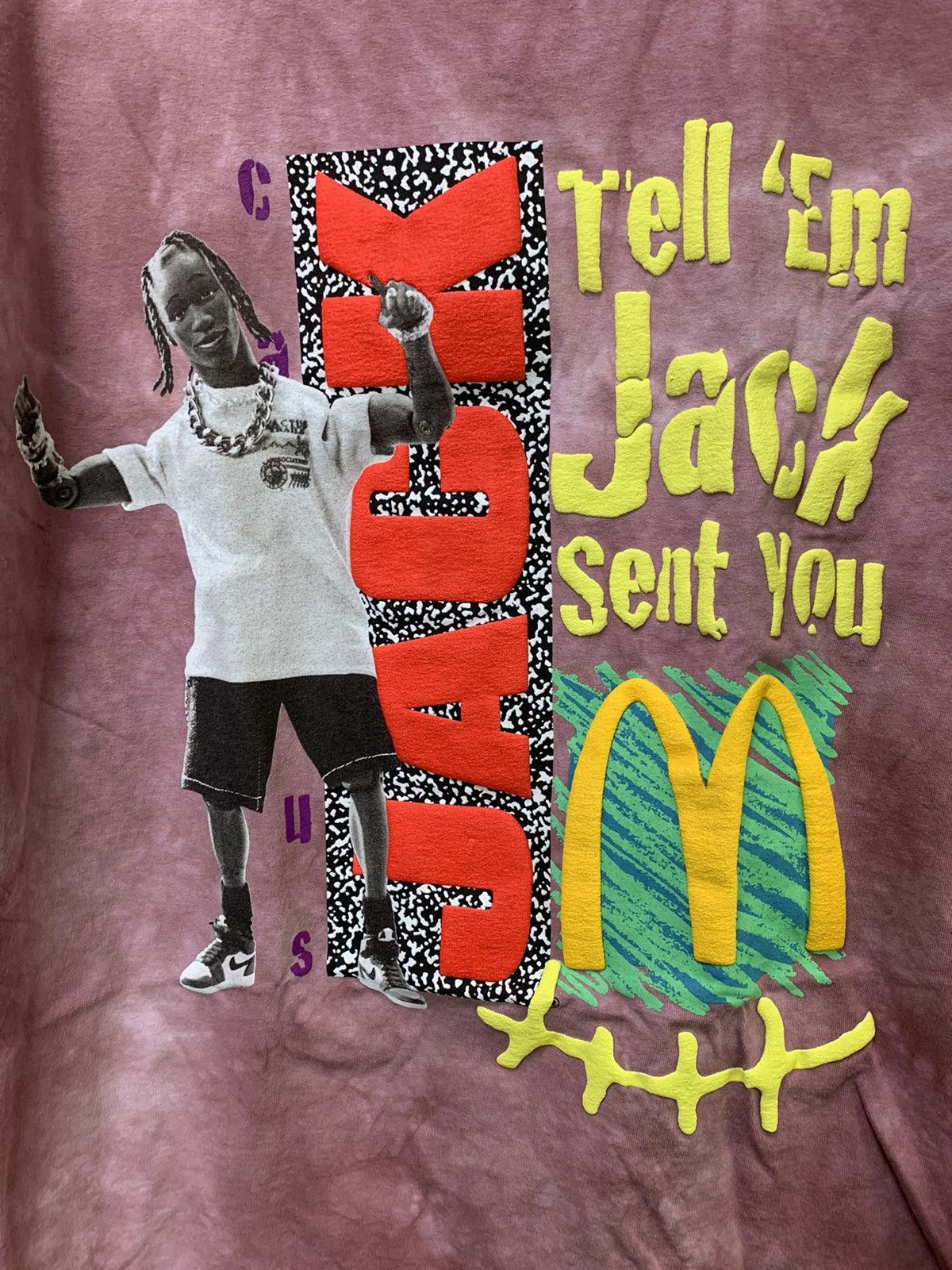 Travis Scott Cactus Jack McDonalds Cactus Pack T-Shirt Sz