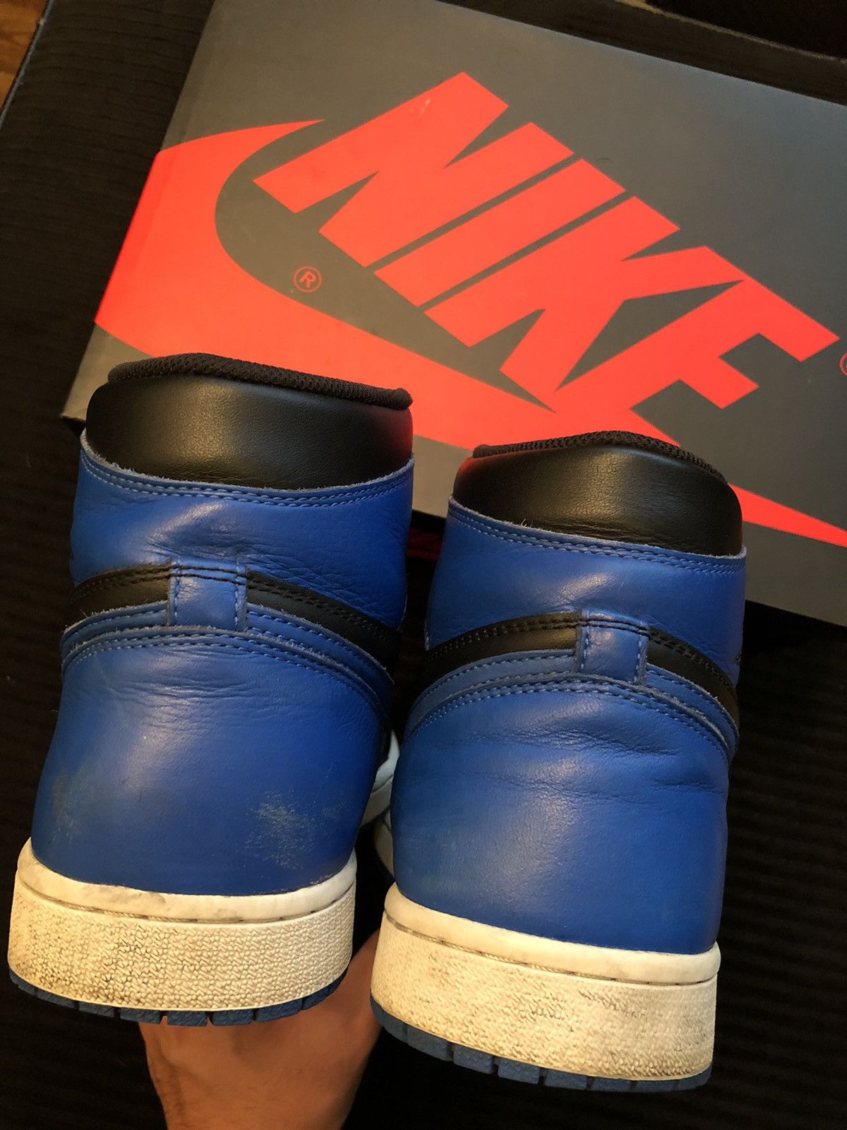 Jordan Brand Air Jordan 1 Retro High OG 2017 Royal Blue Size US 11 / EU 44 - 6 Thumbnail