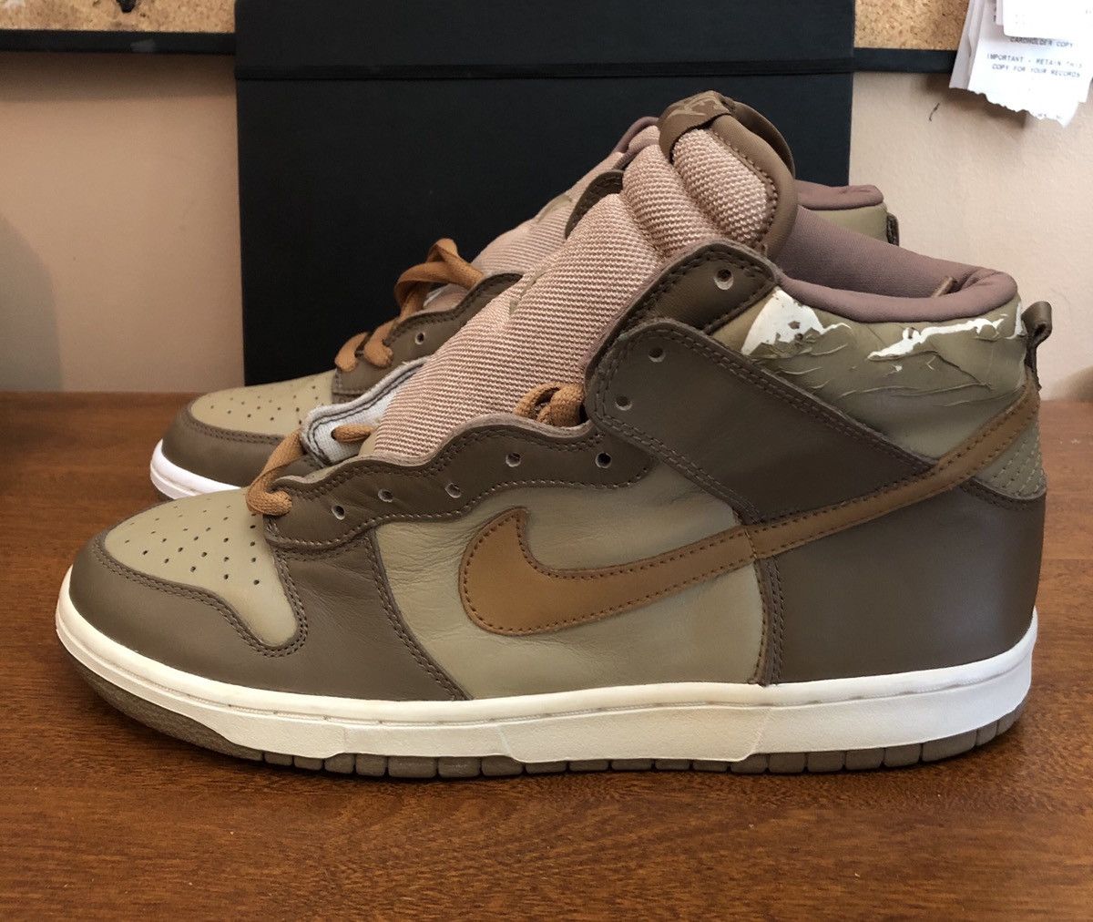 Nike Nike maple Dunk High 2003 sz11 Size US 11 / EU 44 - 1 Thumbnail