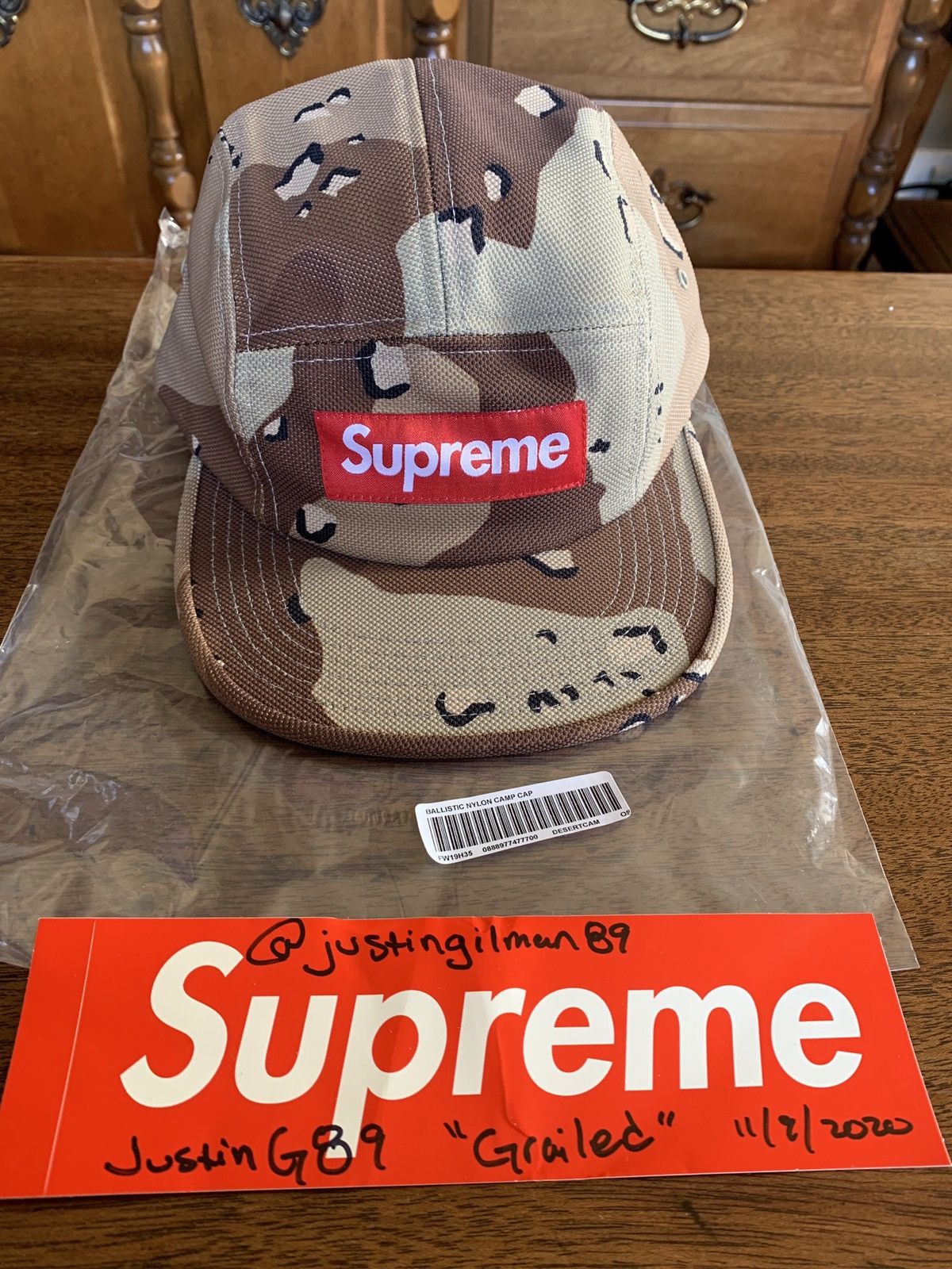 Supreme Ballistic Nylon Camp Cap FW19 | Grailed