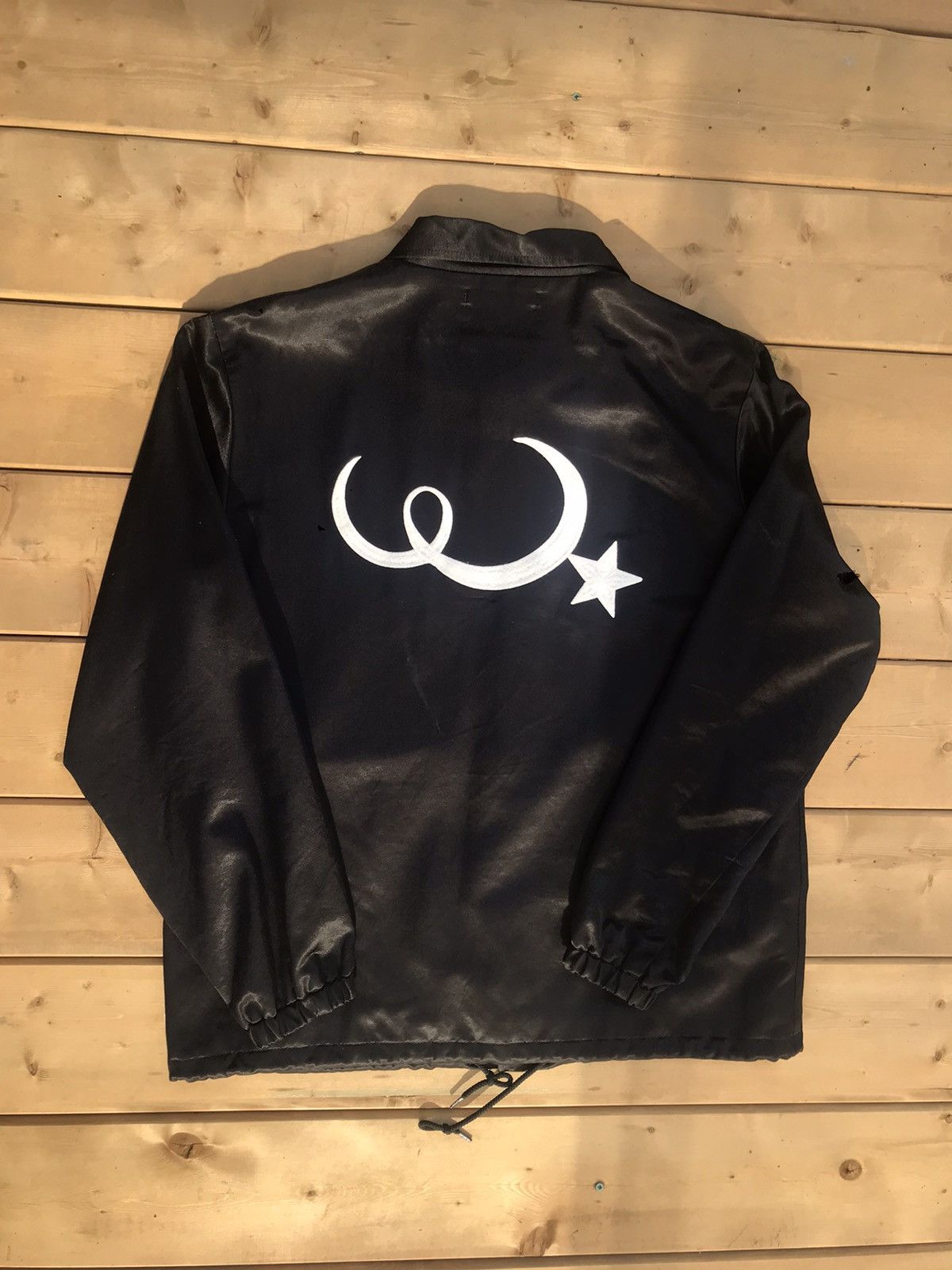 Wtaps WTAPS Greasers / Coaches Raco Satin Black Jacket Size US M / EU 48-50 / 2 - 1 Thumbnail