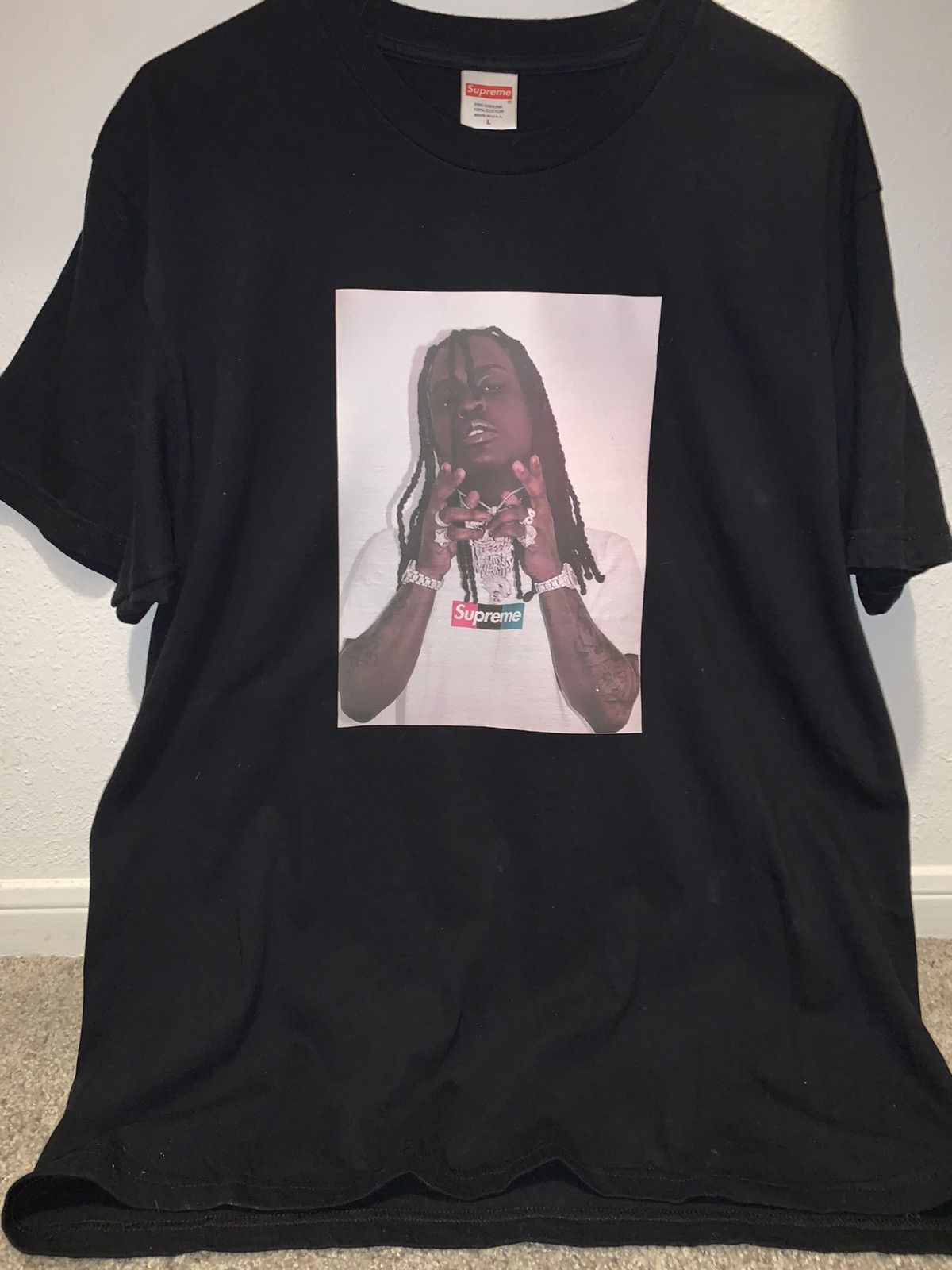 Chief keef shop supreme shirt