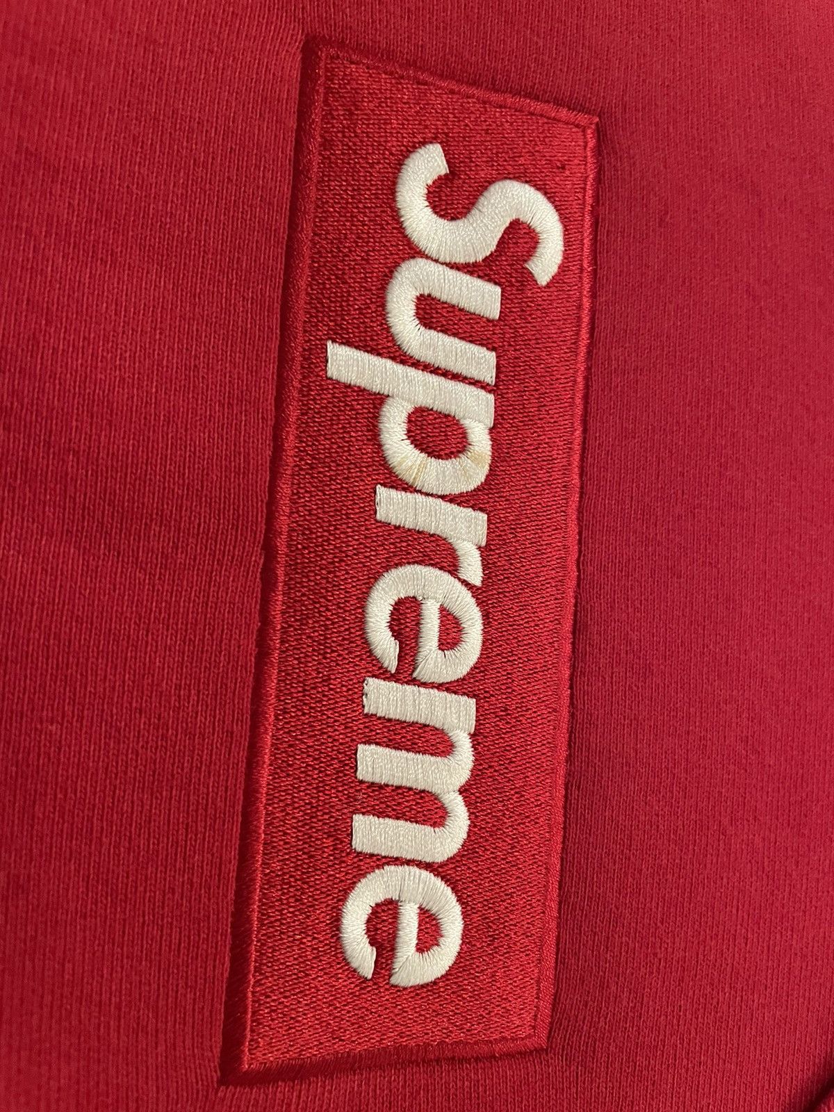 Supreme Supreme Box Logo Hoodie Red M Size US M / EU 48-50 / 2 - 3 Thumbnail