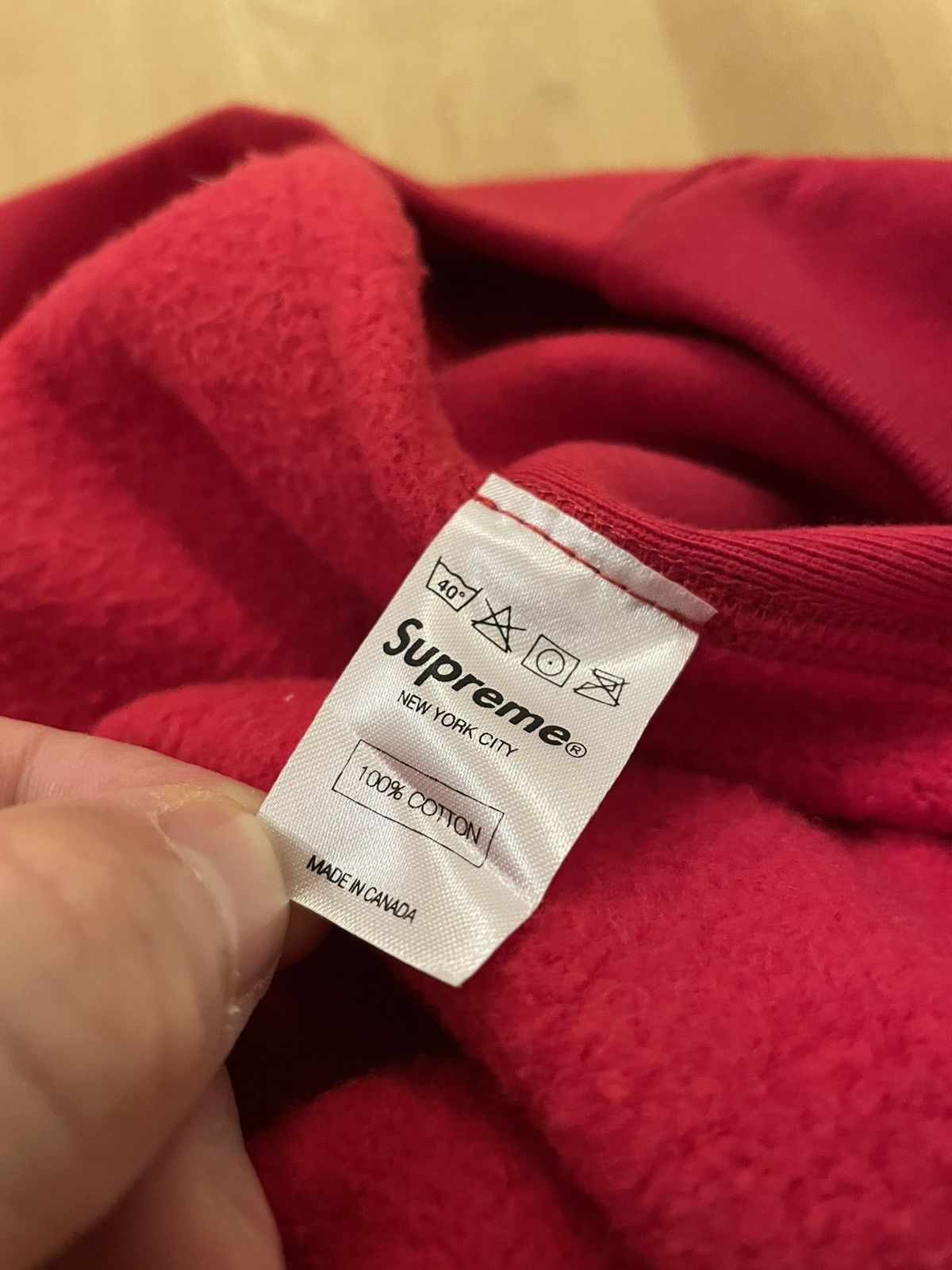 Supreme Supreme Box Logo Hoodie Red M Size US M / EU 48-50 / 2 - 7 Thumbnail