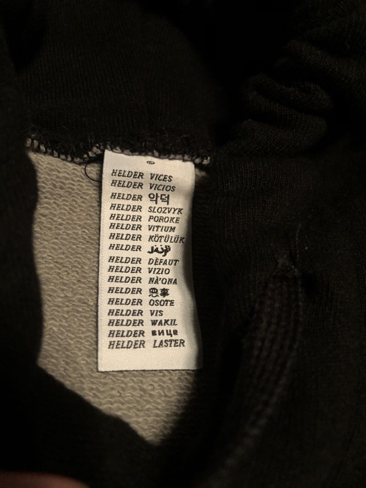 Gianni Mora × Helder Vices Helder Vices UAV 7 point star hoodie Size US M / EU 48-50 / 2 - 5 Thumbnail