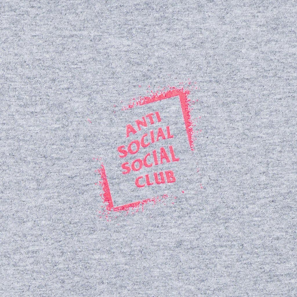 Anti Social Social Club DS Pink ASSC Toy Grey Tee Bape FTP FOG CDG KITH KAWS VLONE Size US M / EU 48-50 / 2 - 5 Thumbnail
