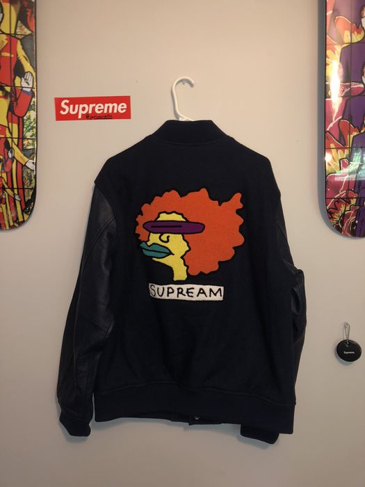 Supreme gonz hotsell varsity jacket