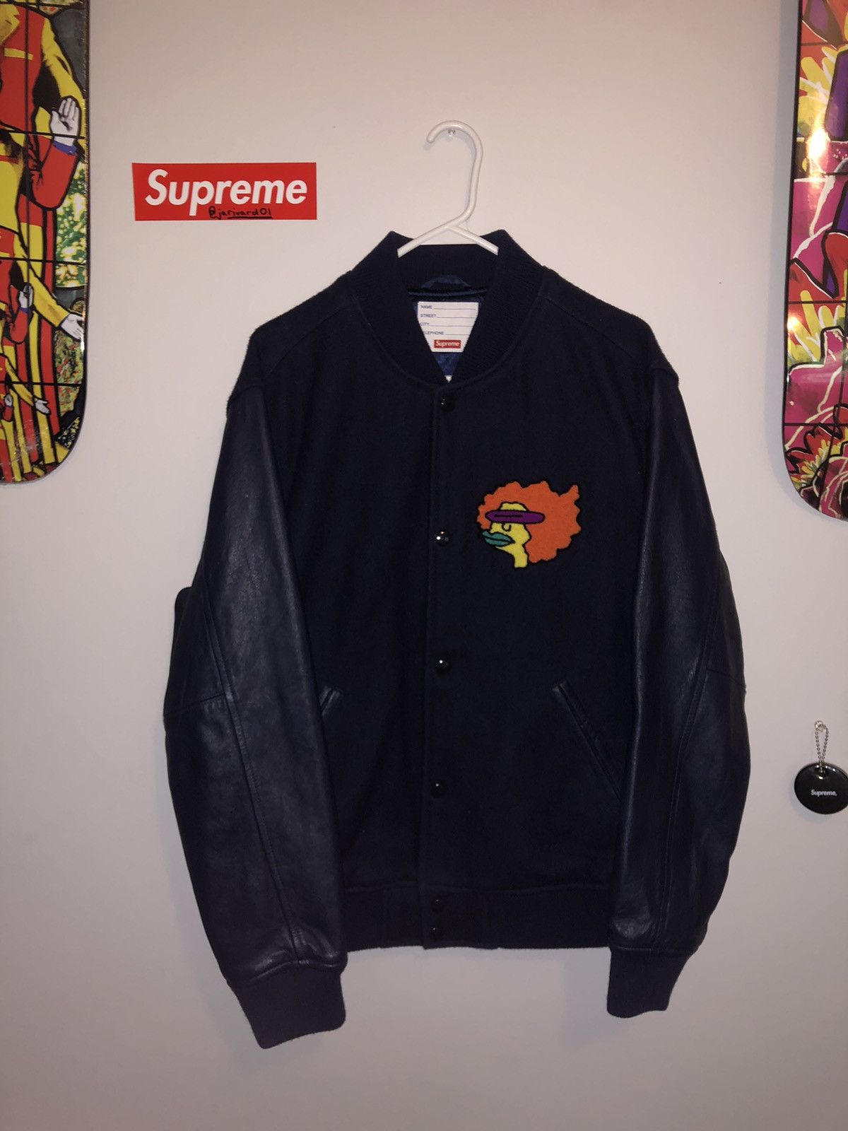 Supreme Gonz Ramm Varsity Jacket | Grailed