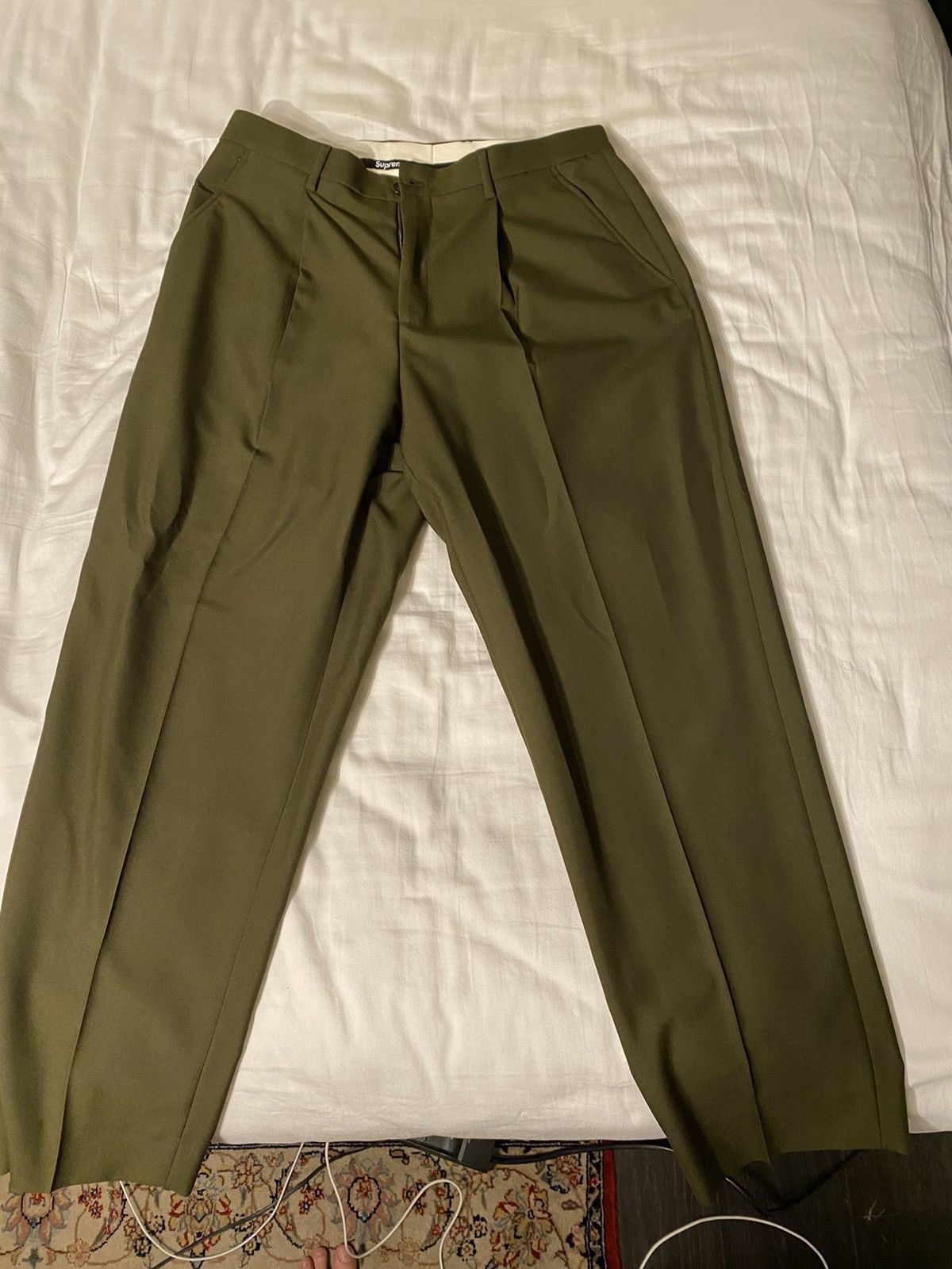 Supreme Supreme Pleated Trouser Spring Summer 2020 | Grailed