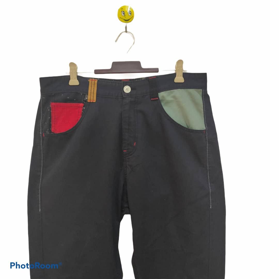 Designer pou dou dou pants trouser art animal motive Size US 33 - 4 Thumbnail