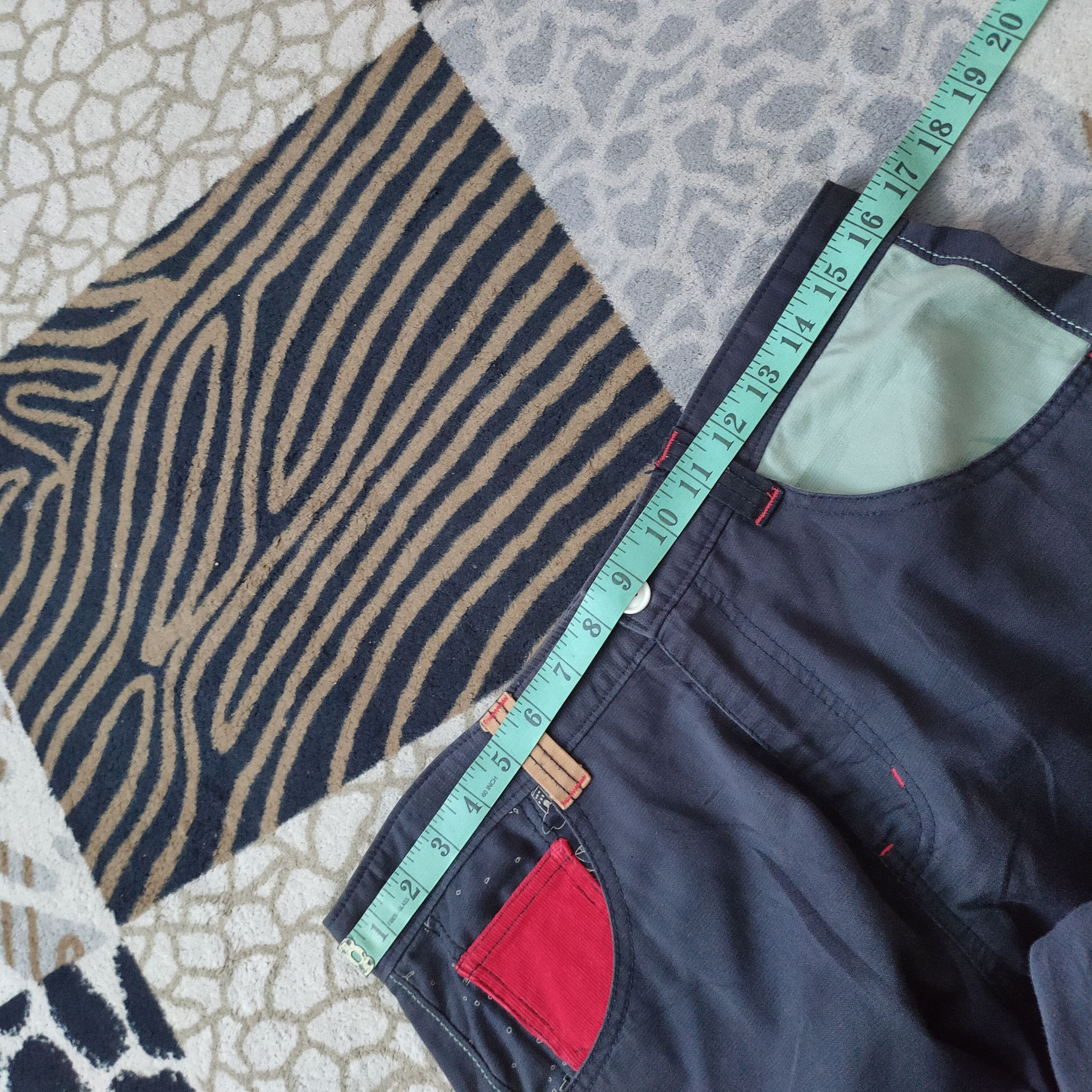 Designer pou dou dou pants trouser art animal motive Size US 33 - 11 Thumbnail
