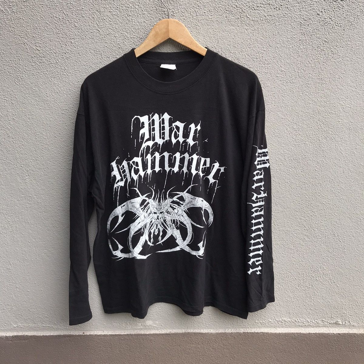 Band Tees Vintage WAR HAMMER band tee metal death burzum slayer Size US XL / EU 56 / 4 - 1 Thumbnail