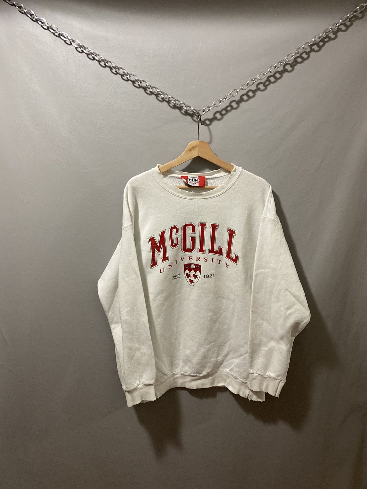 Vintage discount mcgill sweatshirt