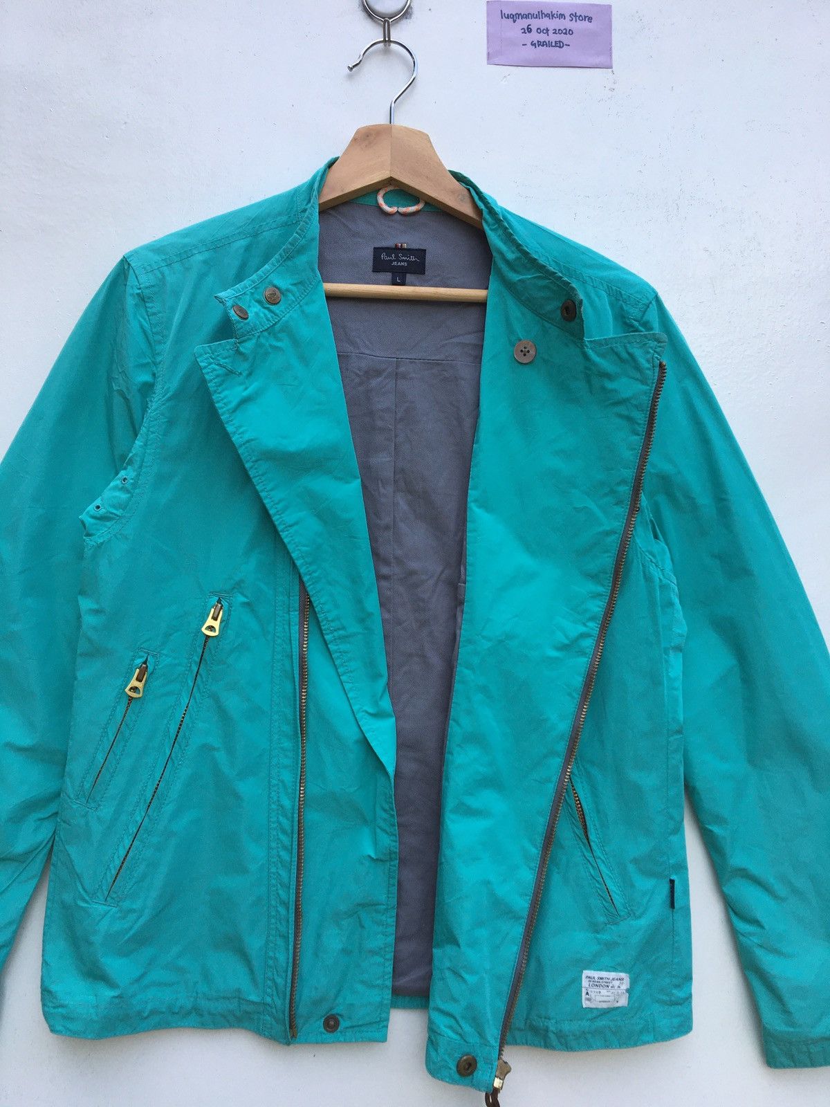 Paul Smith Paul Smith Nylon Jacket/ Windbreaker Size US L / EU 52-54 / 3 - 11 Thumbnail