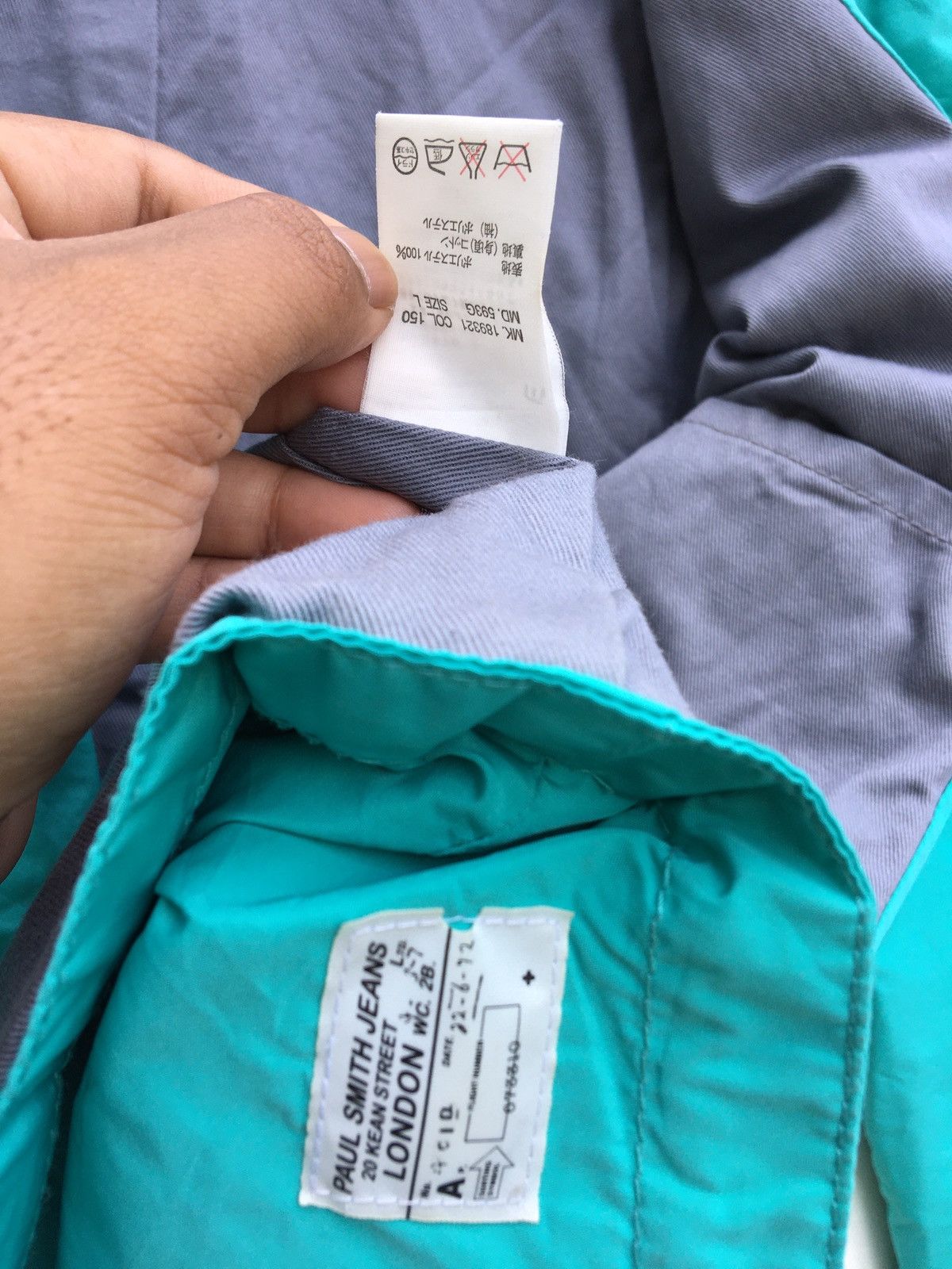 Paul Smith Paul Smith Nylon Jacket/ Windbreaker Size US L / EU 52-54 / 3 - 15 Thumbnail