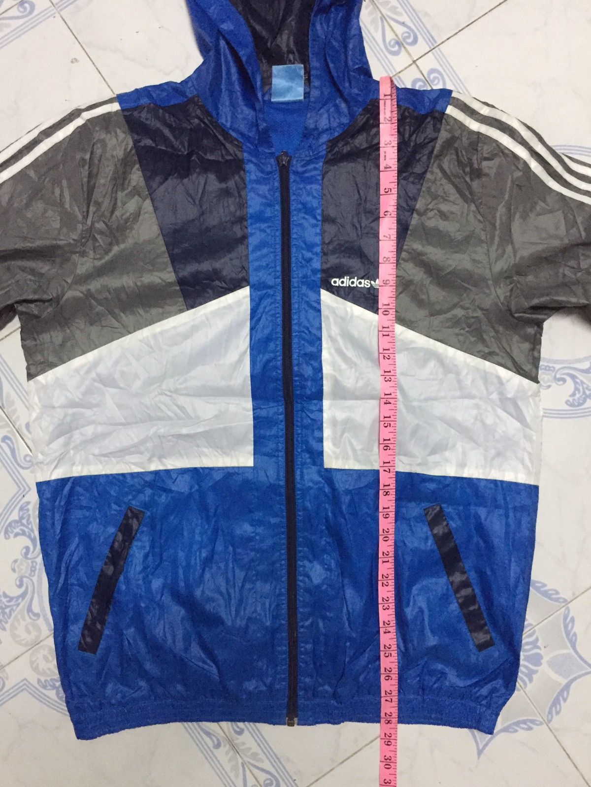Adidas Adidas Block Colour Jacket Hoodie Size US M / EU 48-50 / 2 - 20 Thumbnail