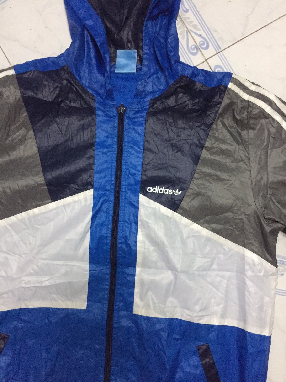 Adidas Adidas Block Colour Jacket Hoodie Size US M / EU 48-50 / 2 - 6 Thumbnail