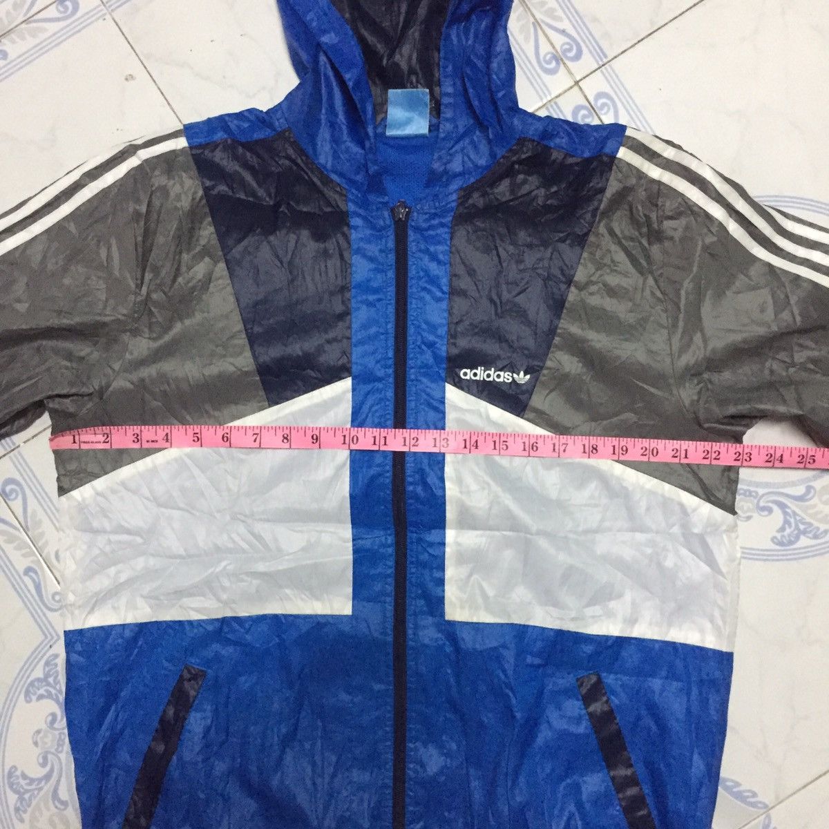 Adidas Adidas Block Colour Jacket Hoodie Size US M / EU 48-50 / 2 - 19 Thumbnail