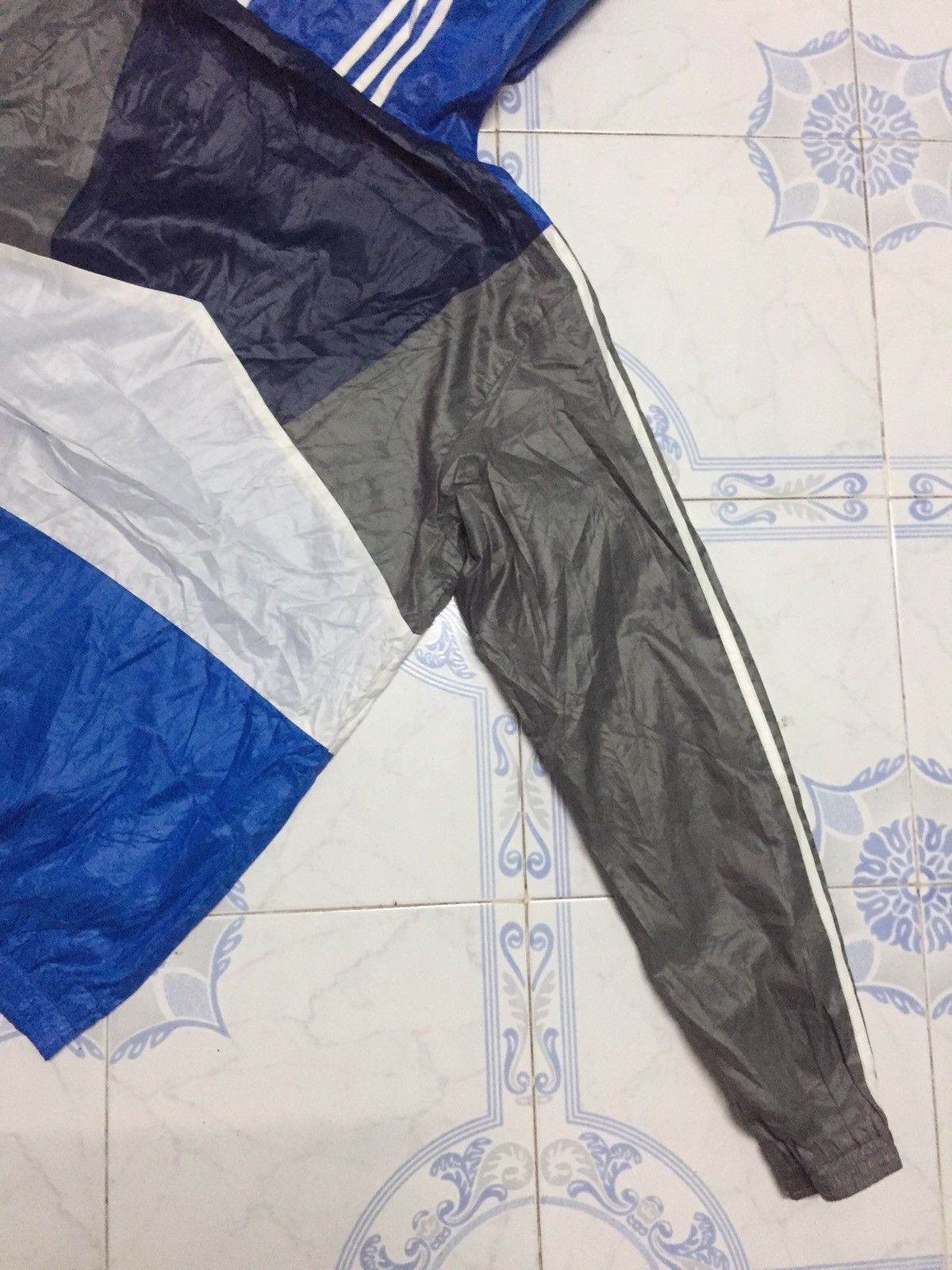 Adidas Adidas Block Colour Jacket Hoodie Size US M / EU 48-50 / 2 - 10 Thumbnail