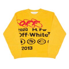 Off white 2025 yellow jumper