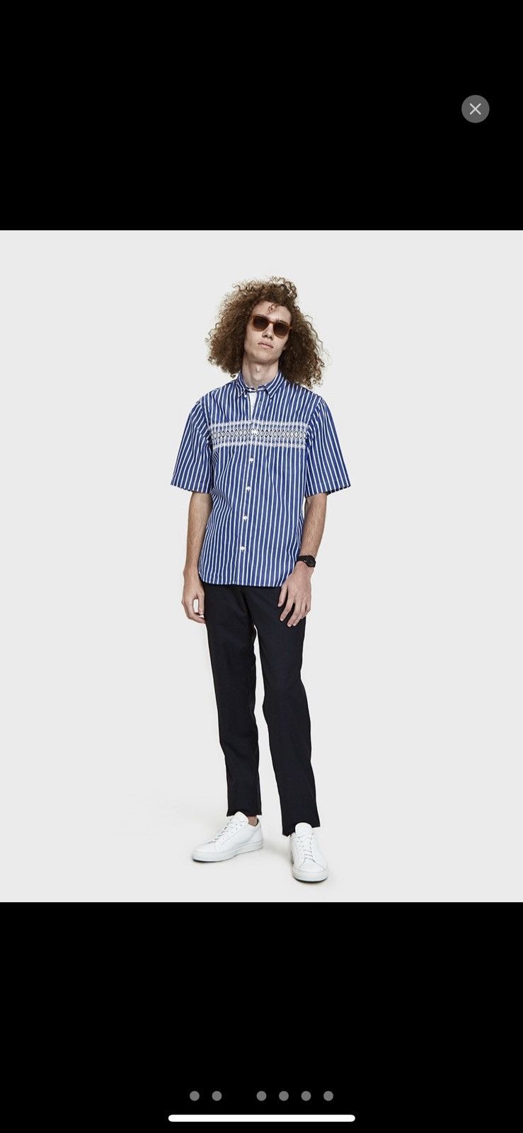 Sacai Sacai typewriter short sleeve shirt Size US S / EU 44-46 / 1 - 3 Thumbnail