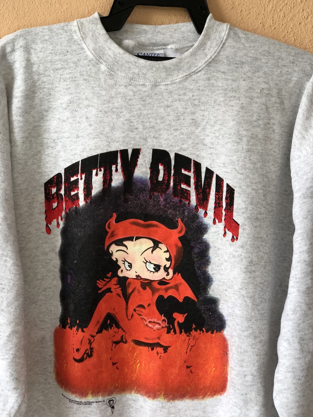 Vintage Vintage 90s Betty Boop Betty Devil Sweatshirt Grailed 
