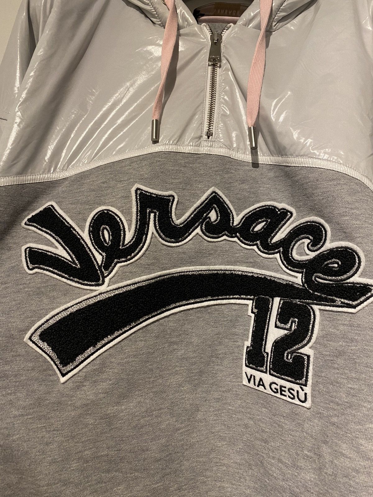 Versace $1,850 New Limited Edition Super Runway Versace Logo Hoodie Size US L / EU 52-54 / 3 - 14 Thumbnail