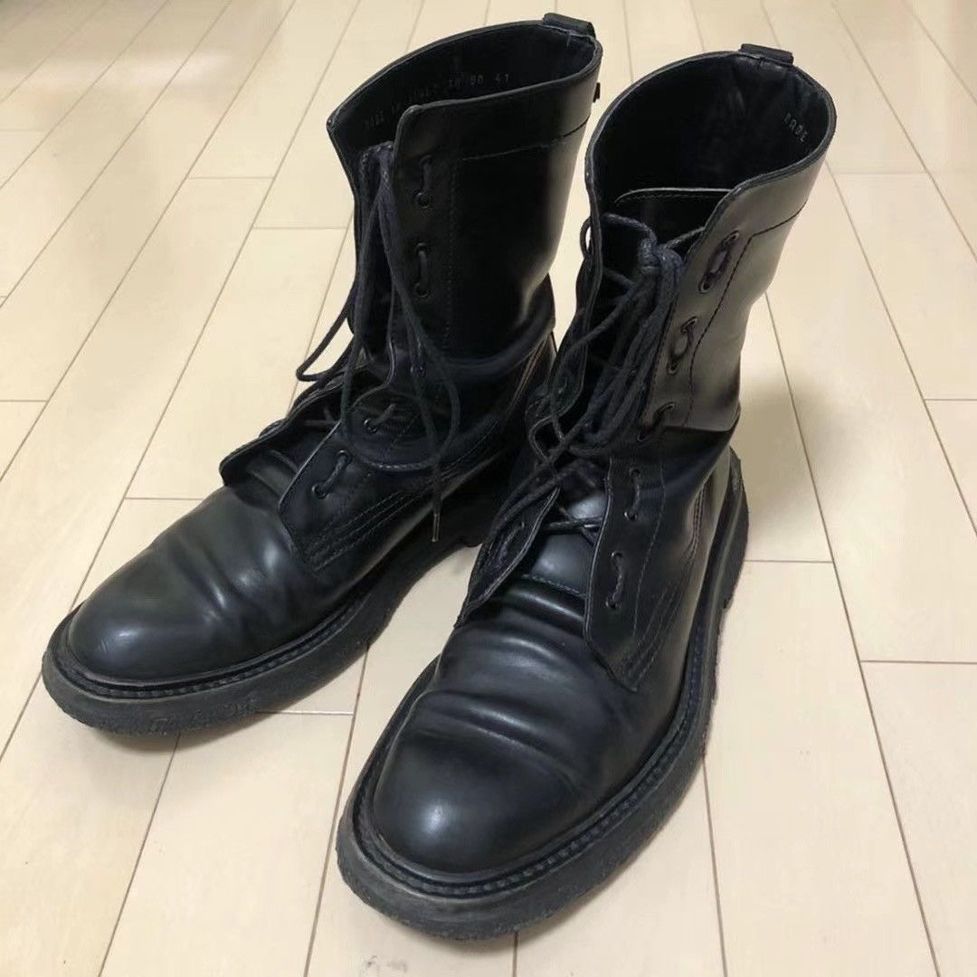 Dior combat boots 2007 best sale