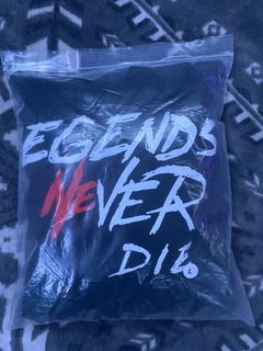 Juice Wrld X Revenge Legends Never Die Hoodie Black Men's - SS20 - US