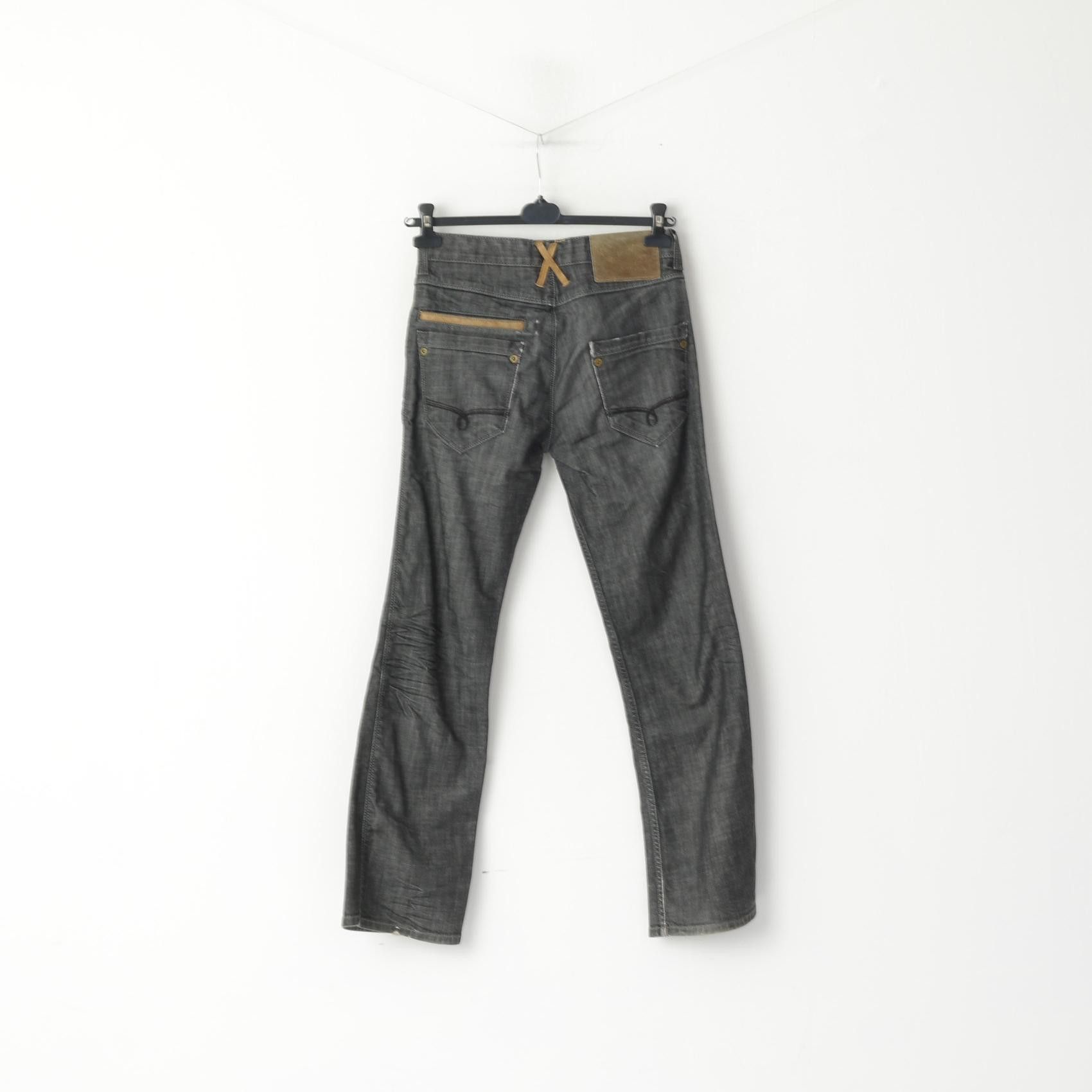 River Island River Island Men 30 Jeans Trousers Grey Blue Cotton 2831 Size US 30 / EU 46 - 4 Thumbnail