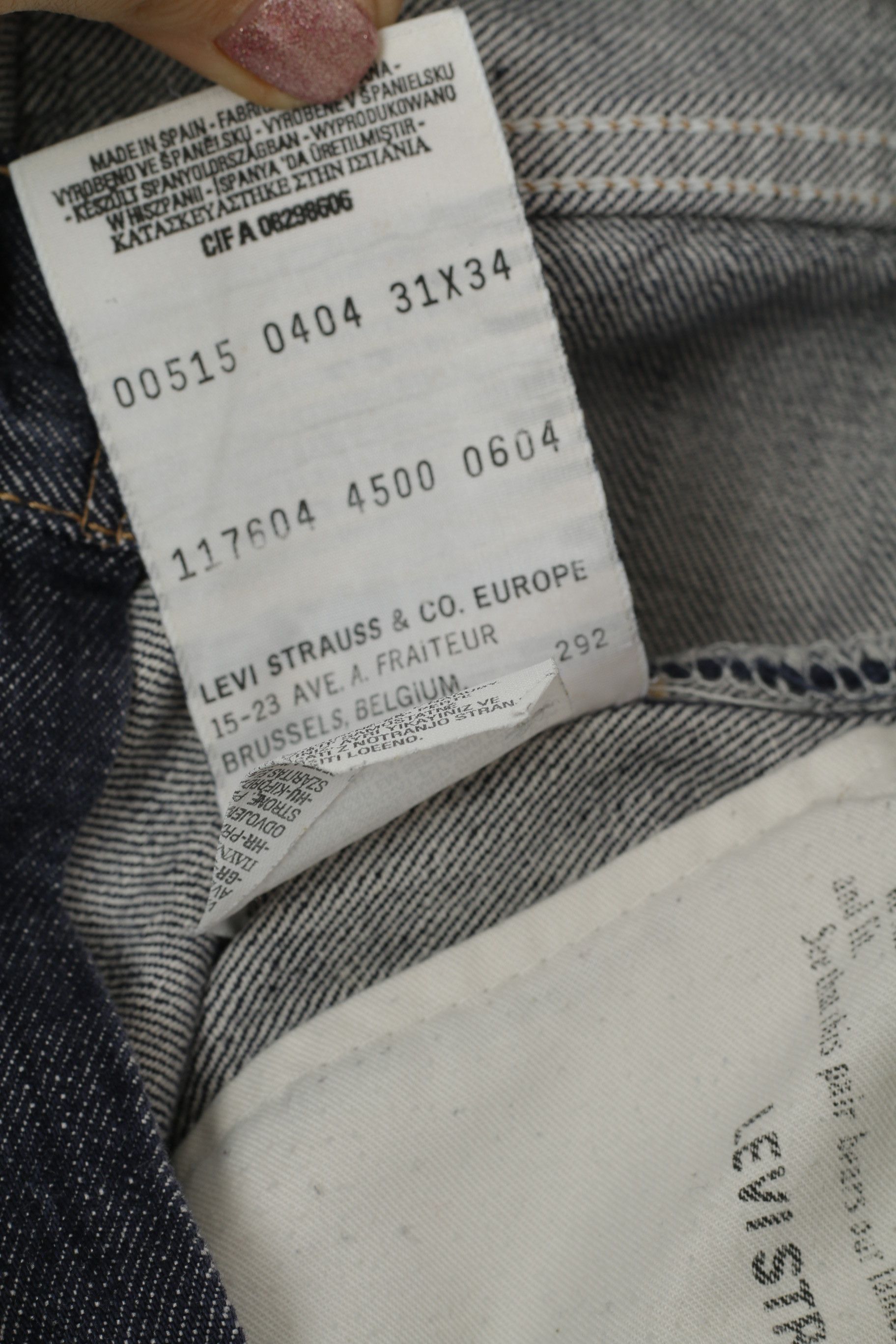 Levi's × Vintage Levi Strauss & CO. Men 31 Trousers 515 Denim 2832 Size US 31 - 3 Thumbnail