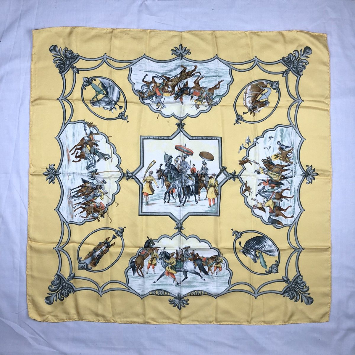 Hermes Vintage Hermès Silk Scarf Size ONE SIZE - 2 Thumbnail