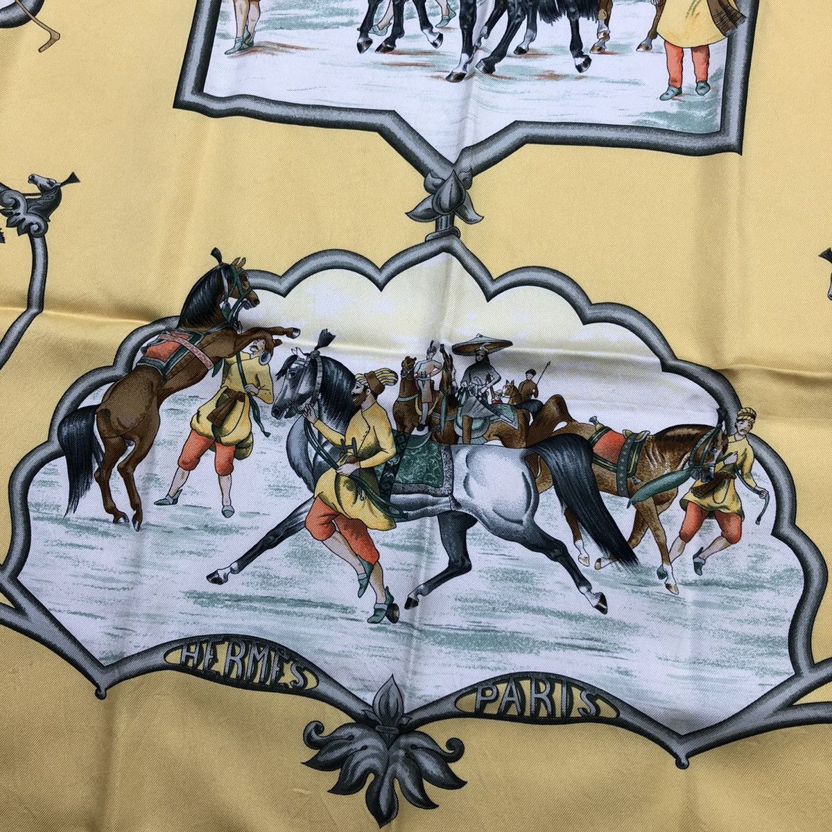 Hermes Vintage Hermès Silk Scarf Size ONE SIZE - 9 Thumbnail