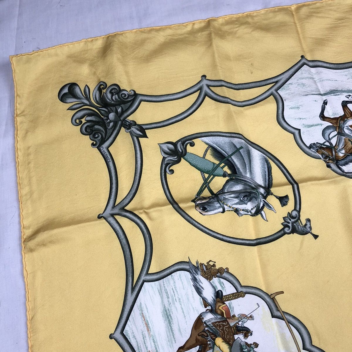 Hermes Vintage Hermès Silk Scarf Size ONE SIZE - 5 Thumbnail