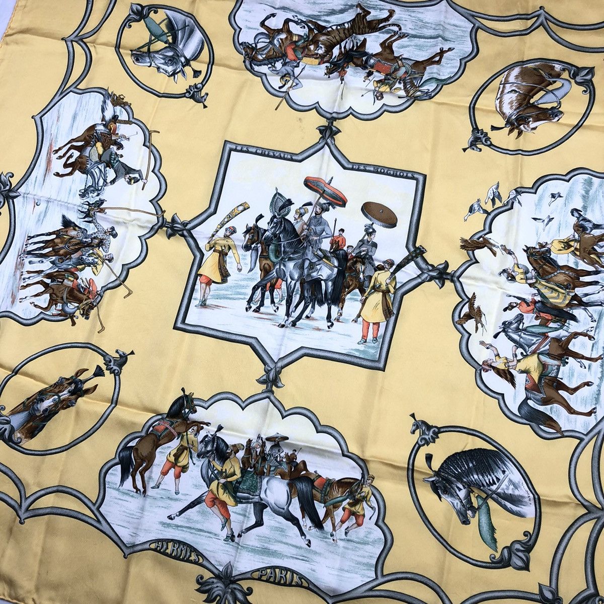 Hermes Vintage Hermès Silk Scarf Size ONE SIZE - 3 Thumbnail