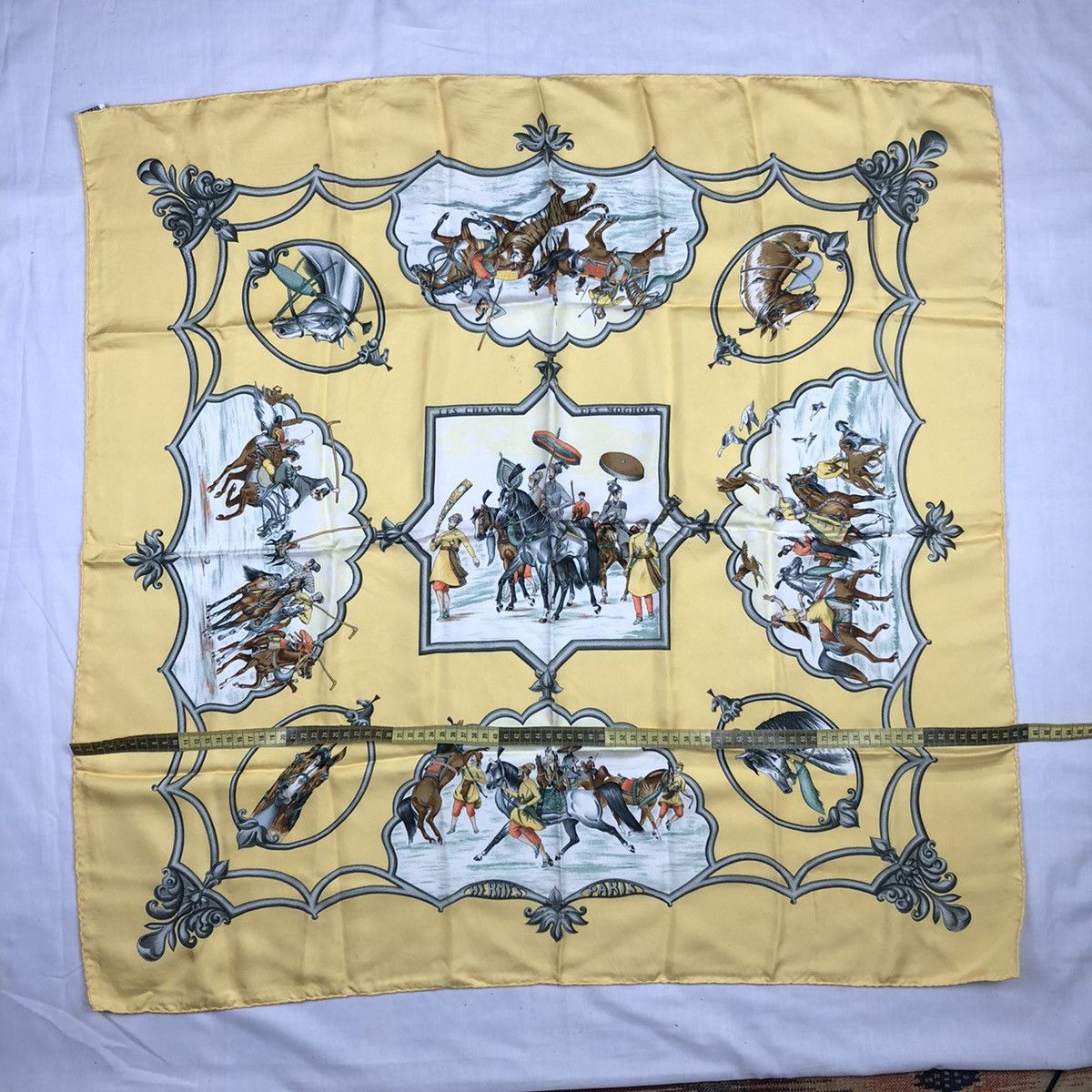 Hermes Vintage Hermès Silk Scarf Size ONE SIZE - 16 Thumbnail