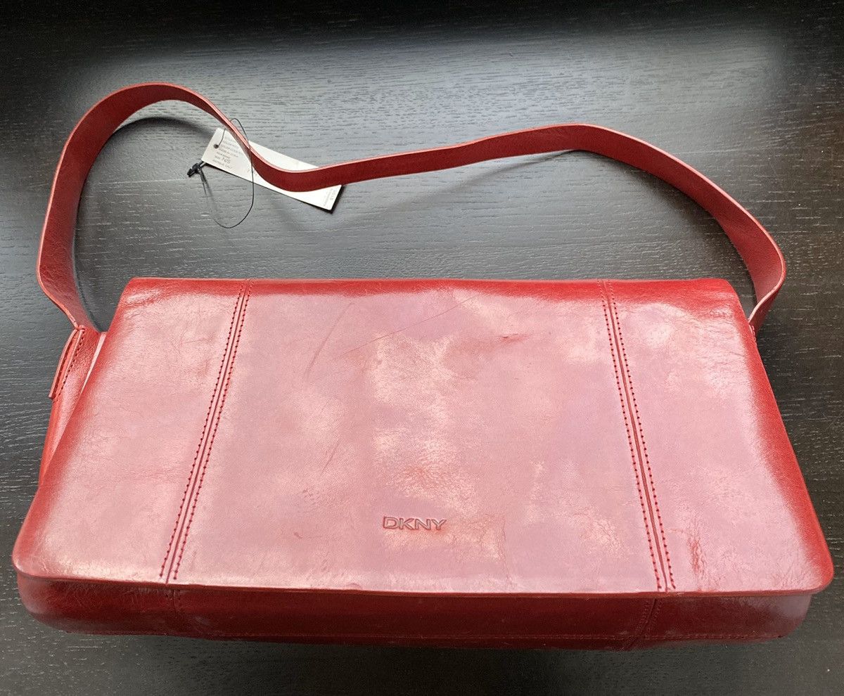 DKNY × Vintage DKNY 2000/2001 FW Shoulder Bag Size ONE SIZE - 5 Thumbnail