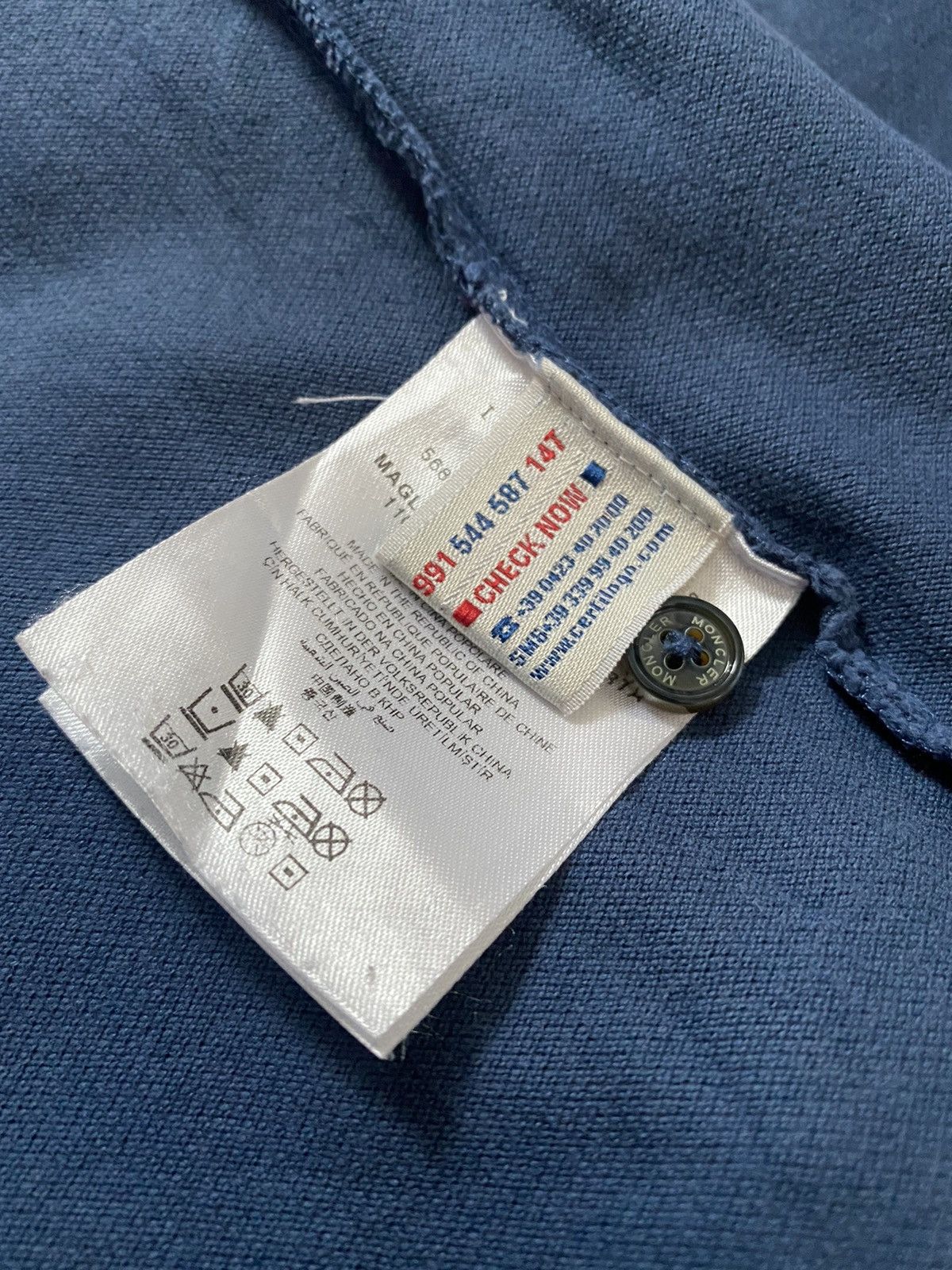 Designer × Moncler Moncler Polo Size US S / EU 44-46 / 1 - 7 Thumbnail