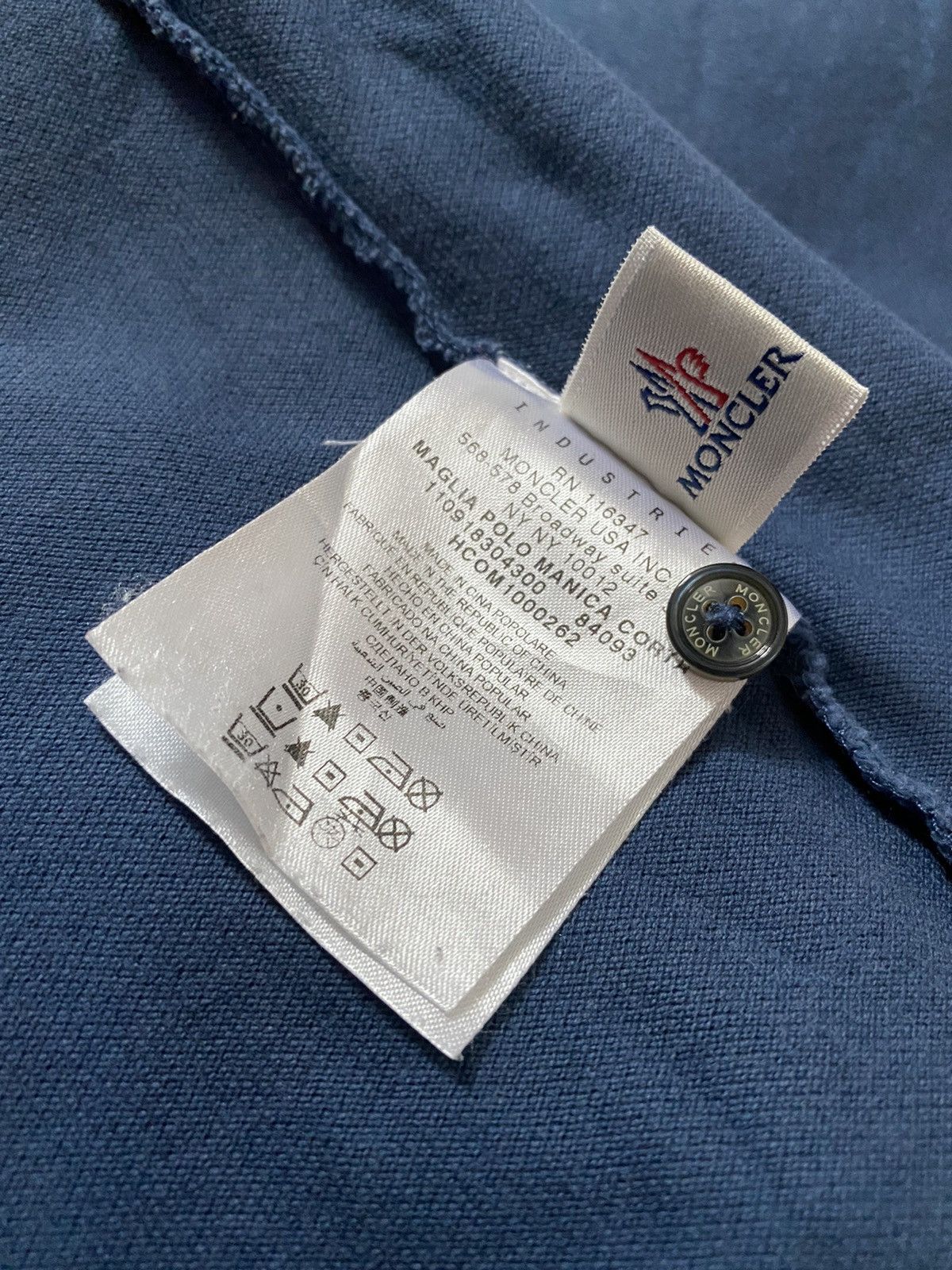 Designer × Moncler Moncler Polo Size US S / EU 44-46 / 1 - 8 Thumbnail