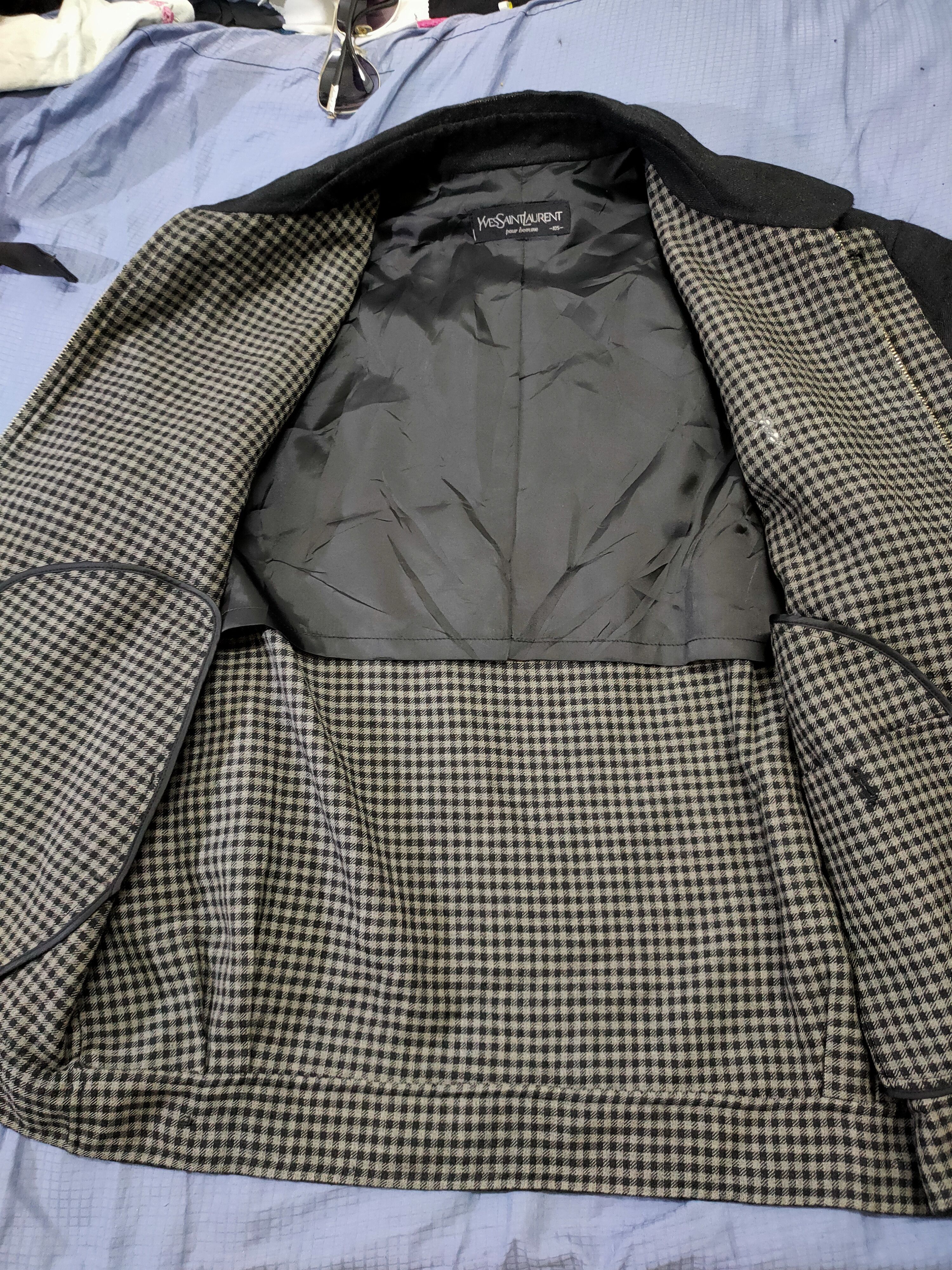 Yves Saint Laurent Vintage Yves Saint Laurent zipper jacket Size US XL / EU 56 / 4 - 6 Thumbnail