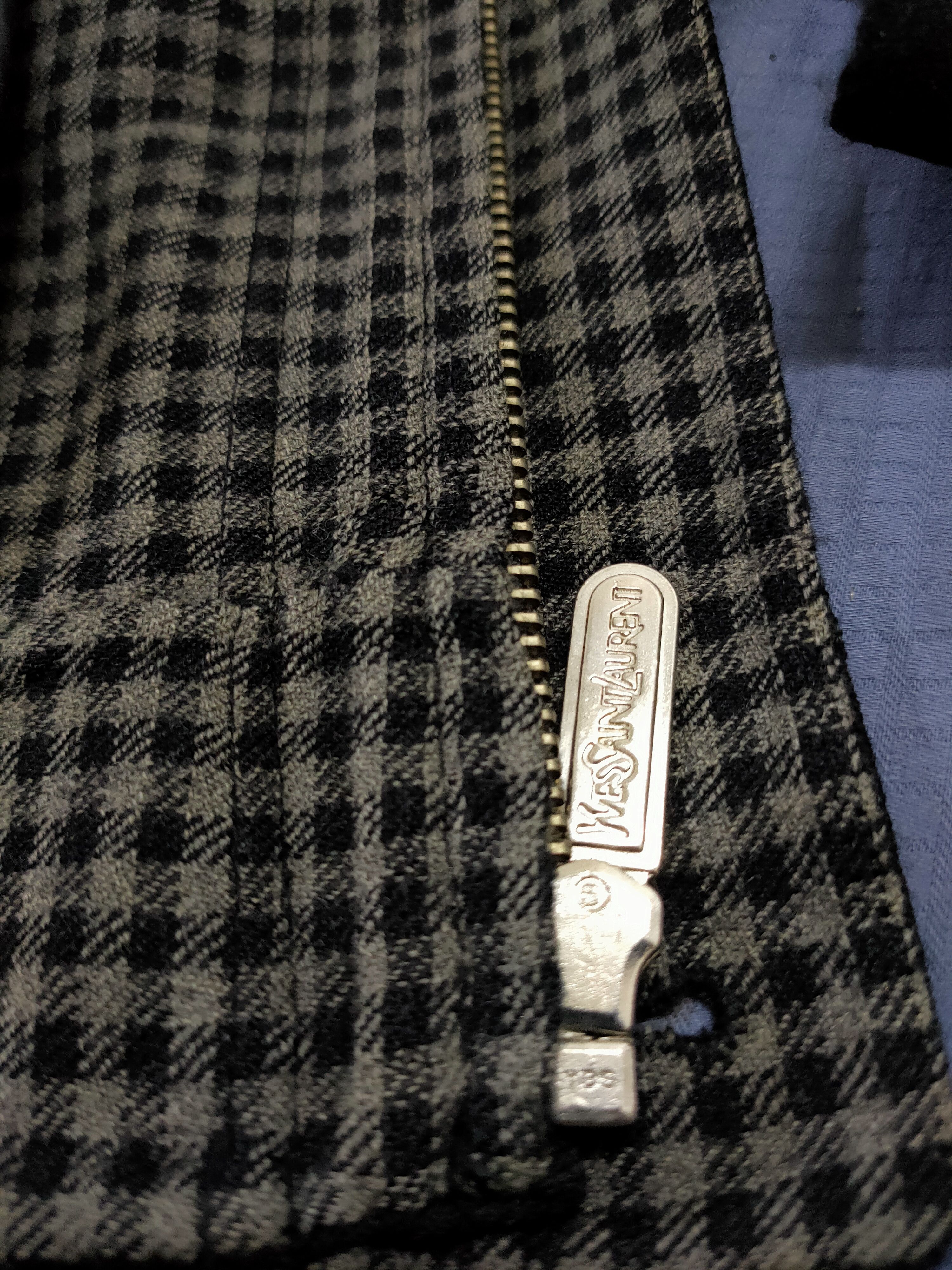 Yves Saint Laurent Vintage Yves Saint Laurent zipper jacket Size US XL / EU 56 / 4 - 4 Thumbnail