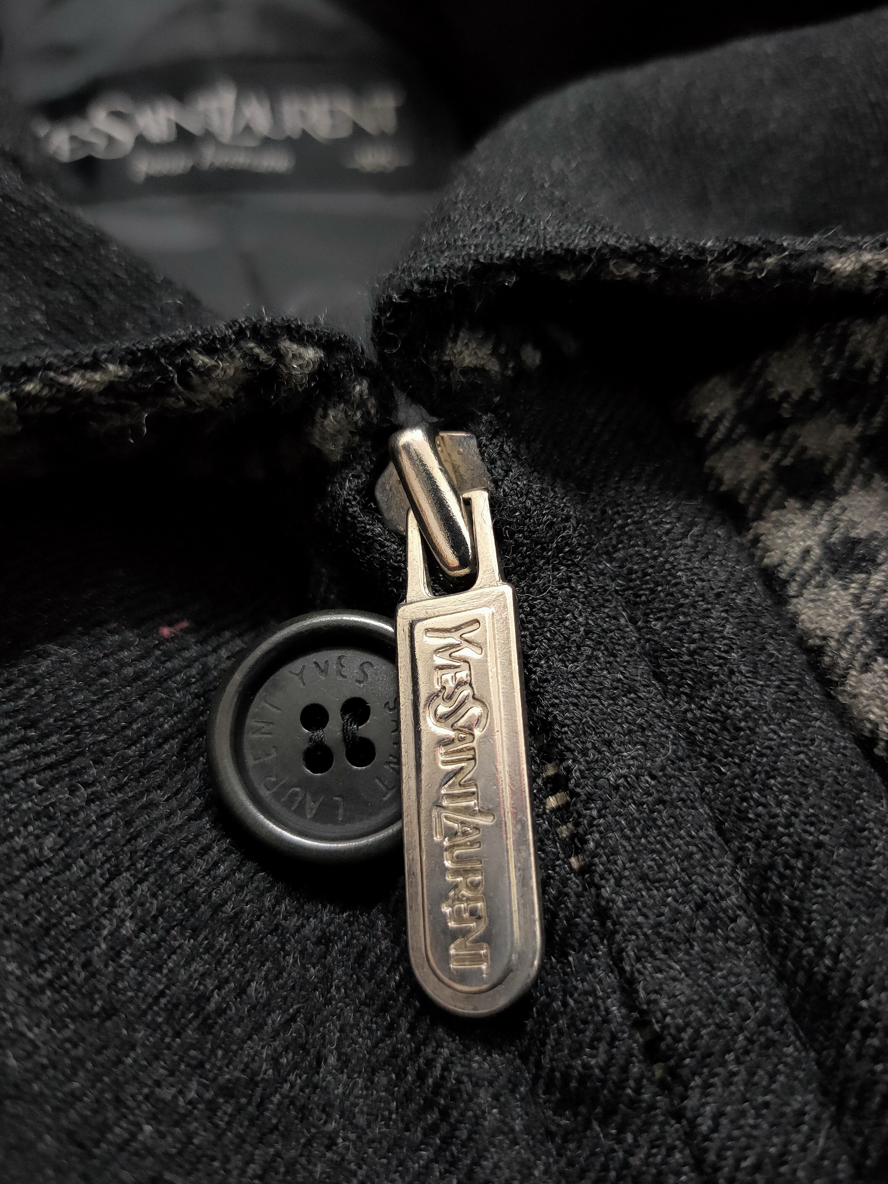 Yves Saint Laurent Vintage Yves Saint Laurent zipper jacket Size US XL / EU 56 / 4 - 9 Thumbnail