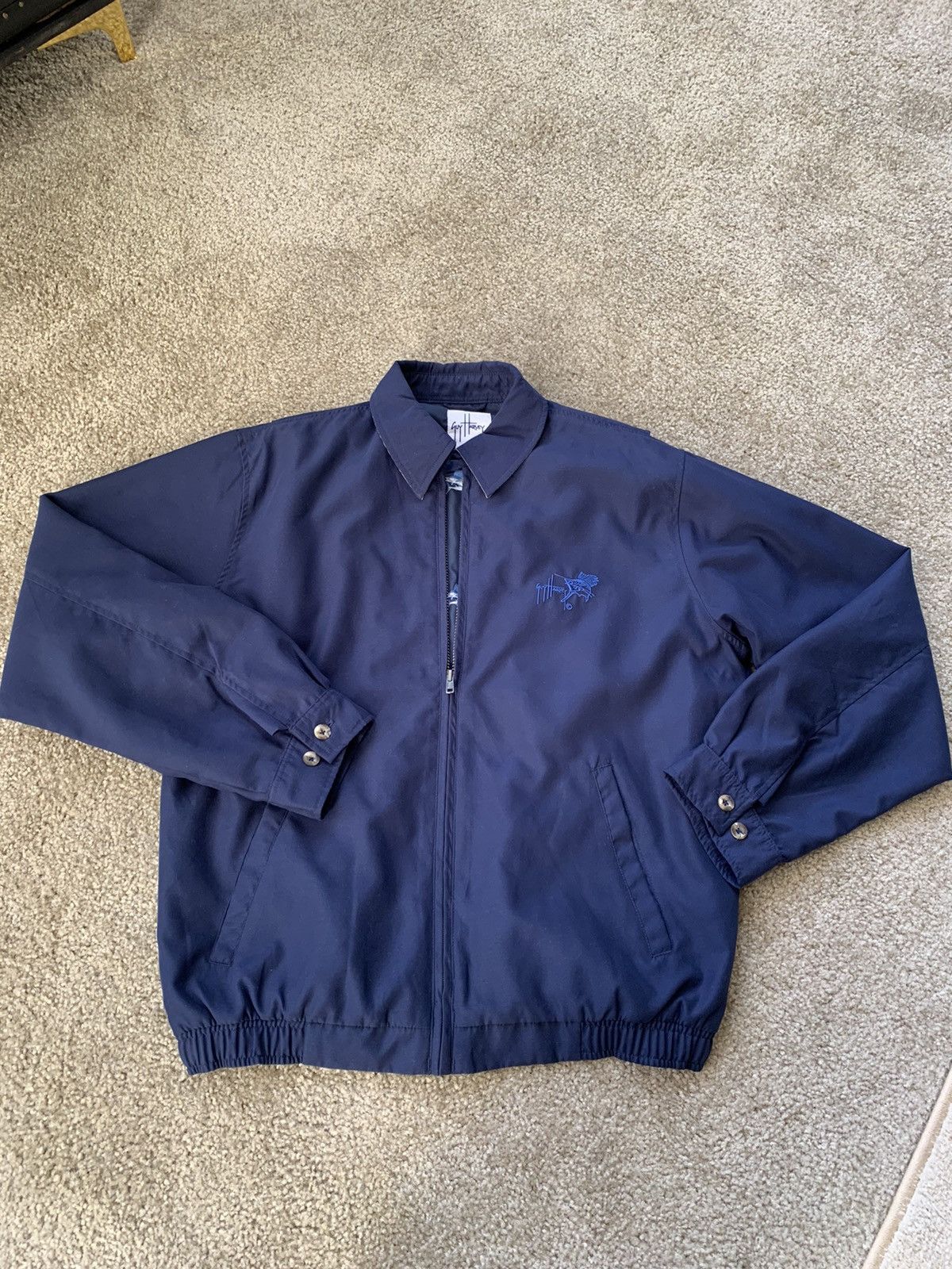 Guy Harvey Aflco Bluewater full-zip Swordfish jacket | Grailed